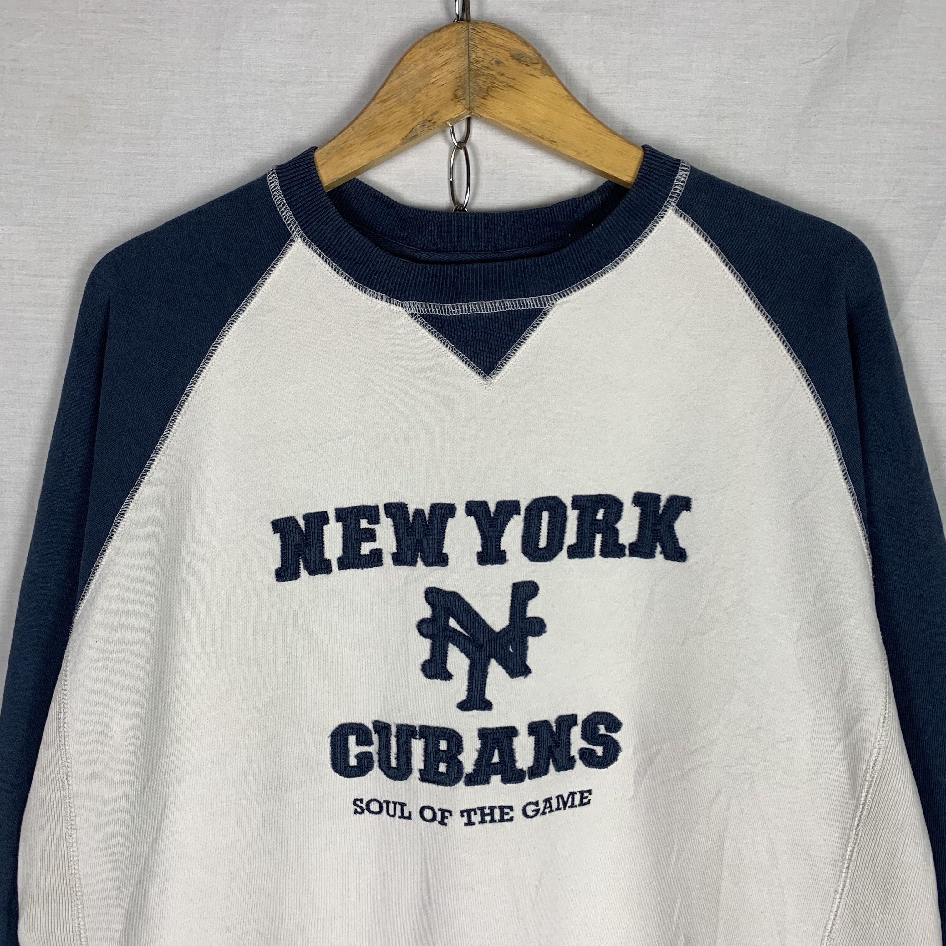 MLB New York Cubans Negro League Baseball Team Sweatshirt Size US L / EU 52-54 / 3 - 2 Thumbnail