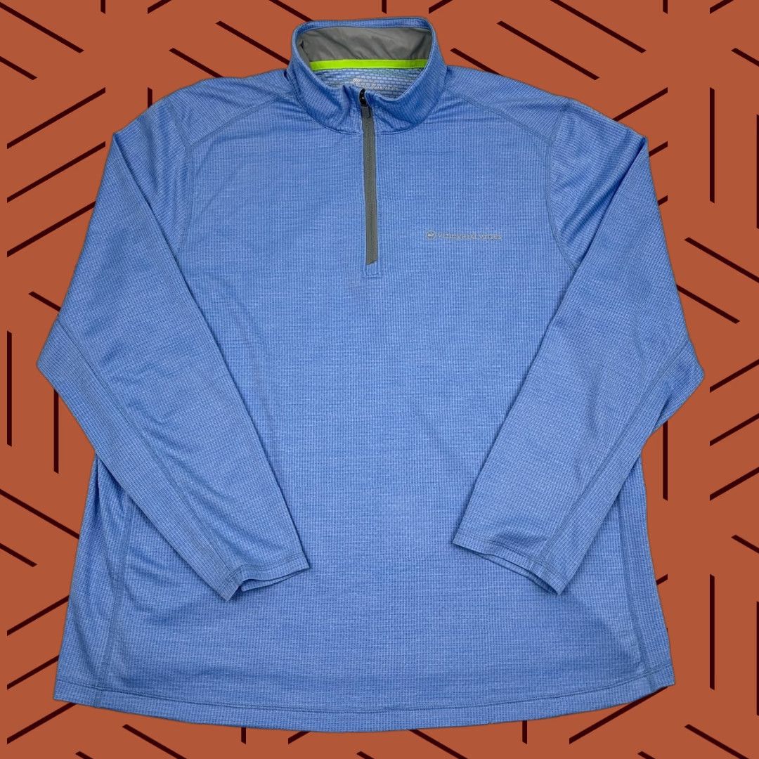 Vineyard Vines Vineyard Vines OTG On The Go Sankaty Performance Pullover Mens 2XL XXL Blue Golf Jacket Size US XXL / EU 58 / 5 - 1 Thumbnail