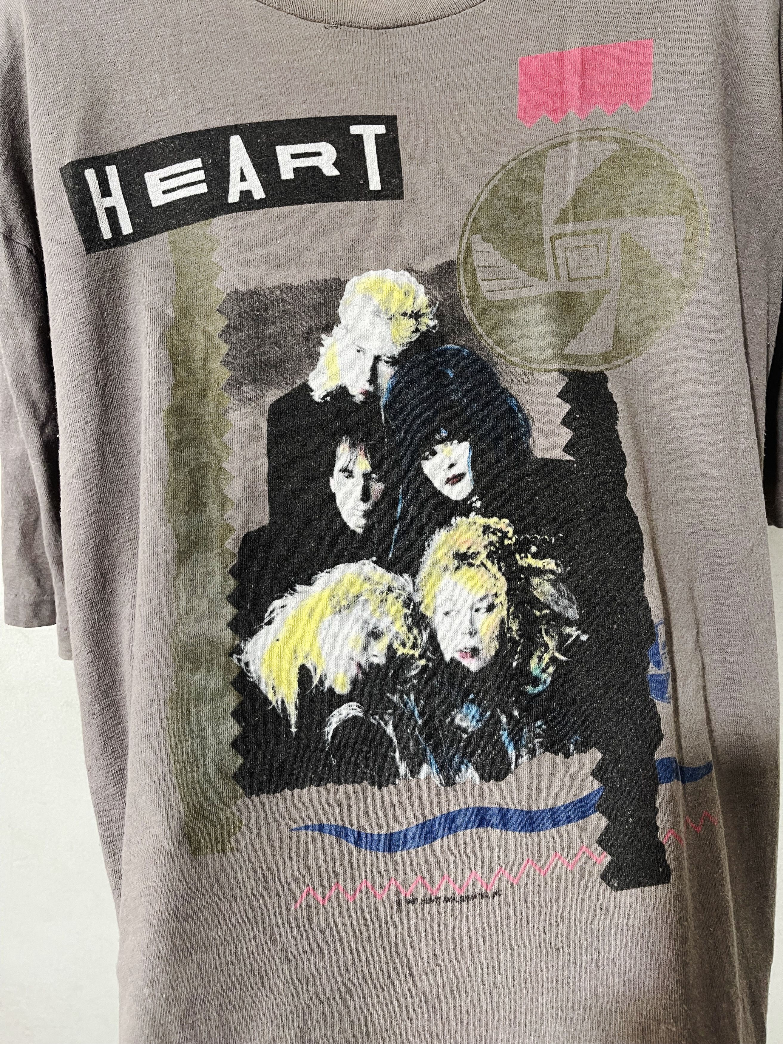 Band Tees × Vintage Vintage 80s Heart Shirt / 1987 Bad Animals Tour Size US L / EU 52-54 / 3 - 2 Thumbnail