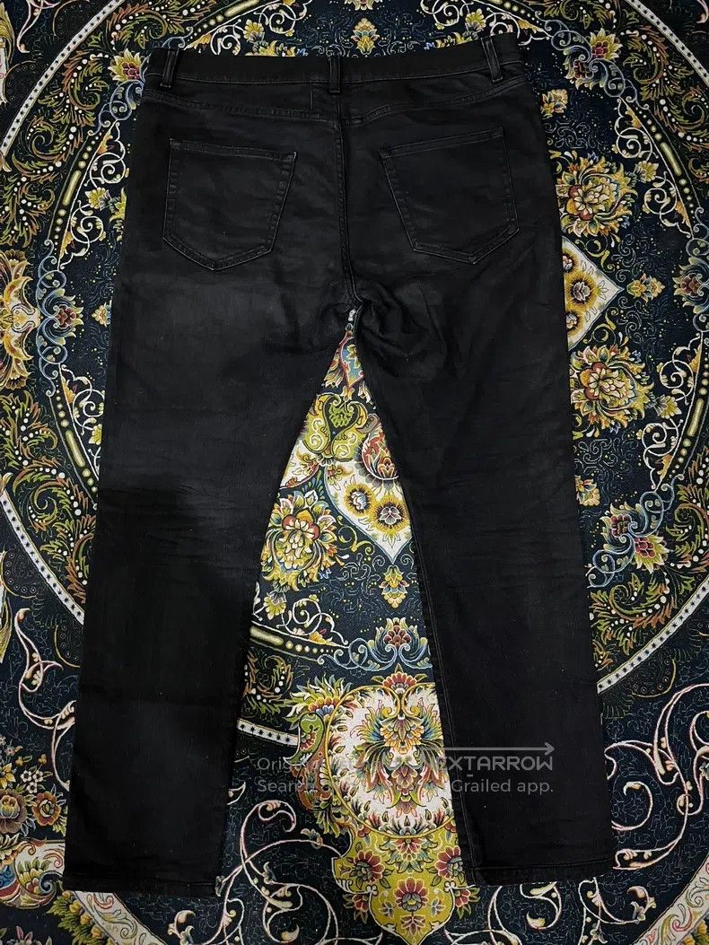 Saint Laurent Paris Saint Laurent Paris Black Mud Basic Denim Jeans Size US 34 / EU 50 - 3 Thumbnail