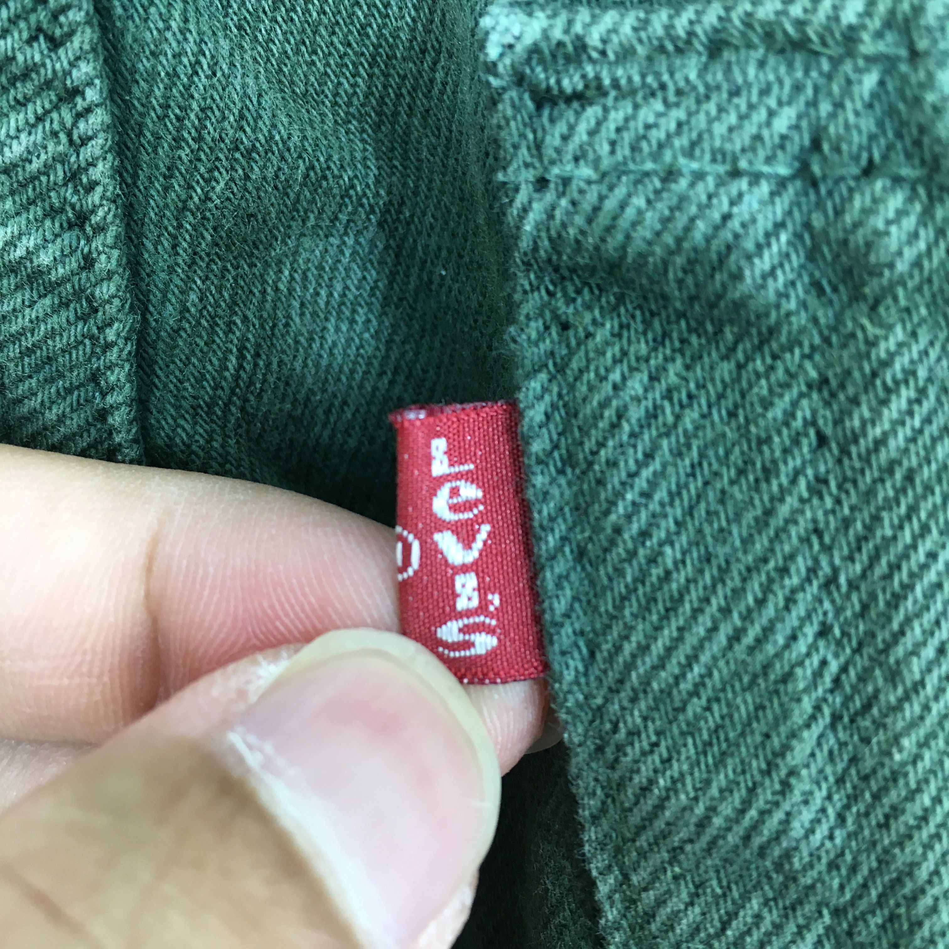 Levi's Size 30x30 Vintage 90s Levi's 501 Green Olive Jeans S1816 Size US 30 / EU 46 - 13 Thumbnail