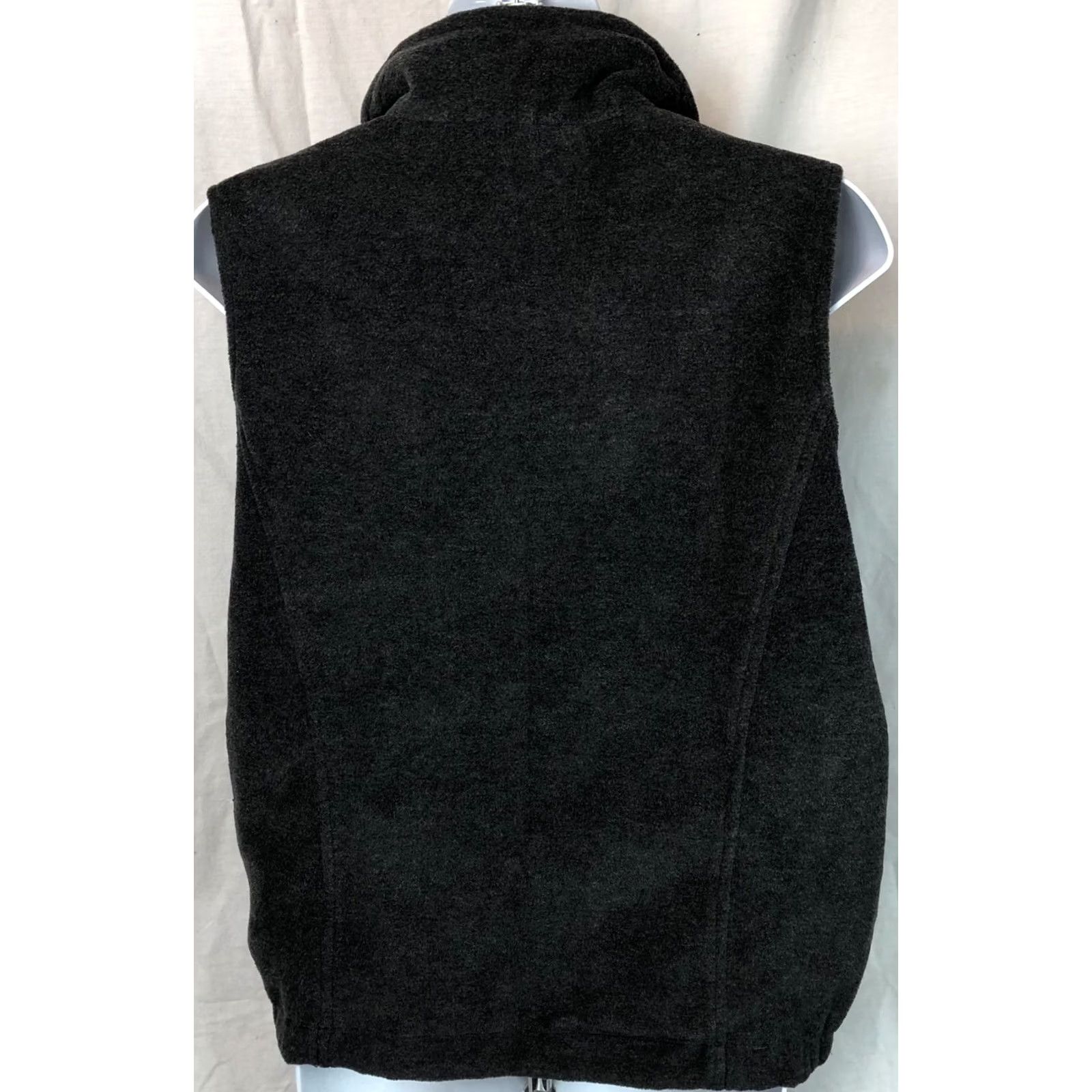 Vintage NWT Fuda Vest M 100% Silk Gray Blk Reversible Water Resistant Mock Neck Pockets Size M / US 6-8 / IT 42-44 - 6 Thumbnail