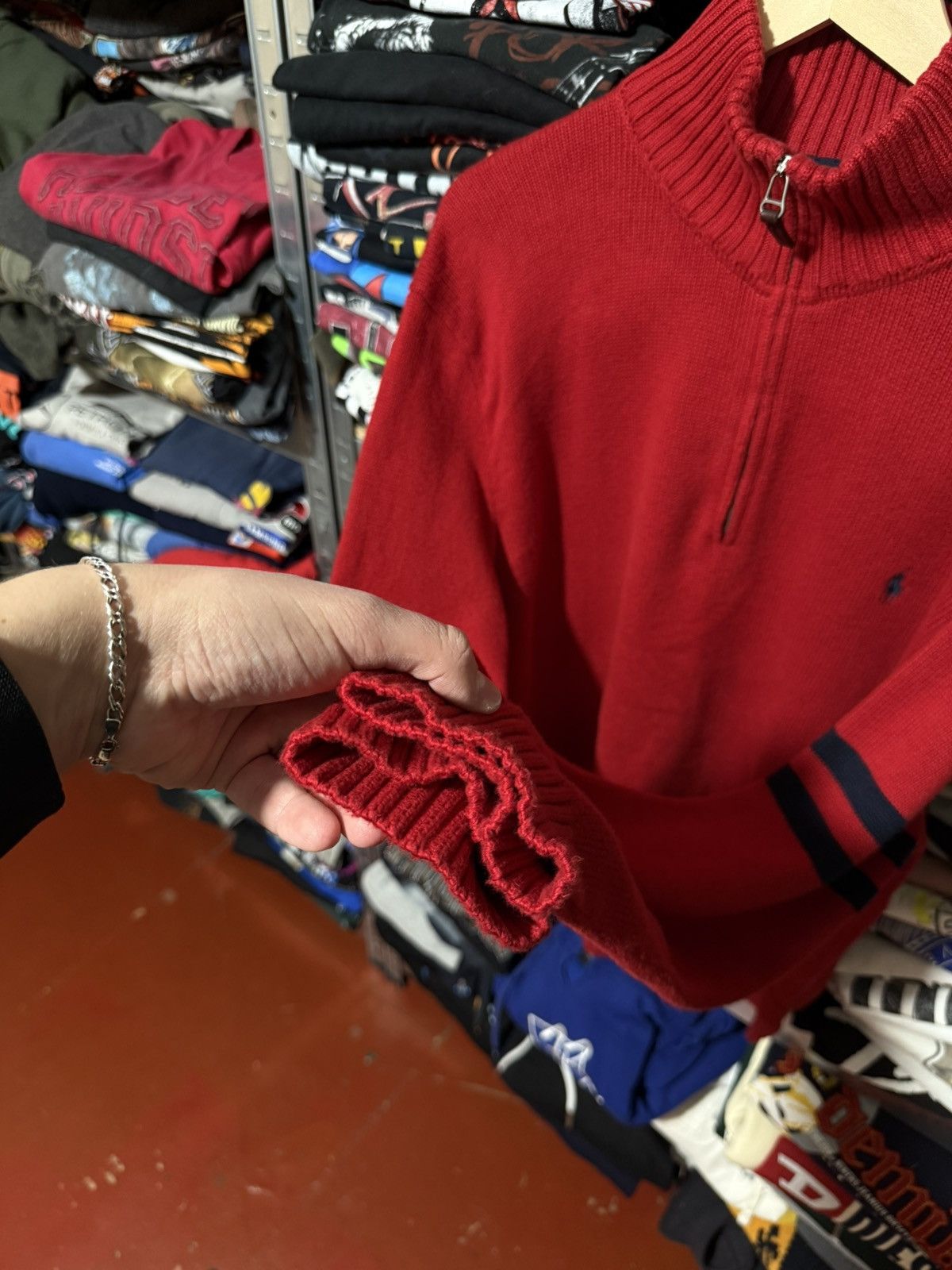 Polo Ralph Lauren Vintage 90’s Polo Ralph Lauren 1/4 Zip Knit Sweater Y2K Hype Size US XXL / EU 58 / 5 - 5 Thumbnail