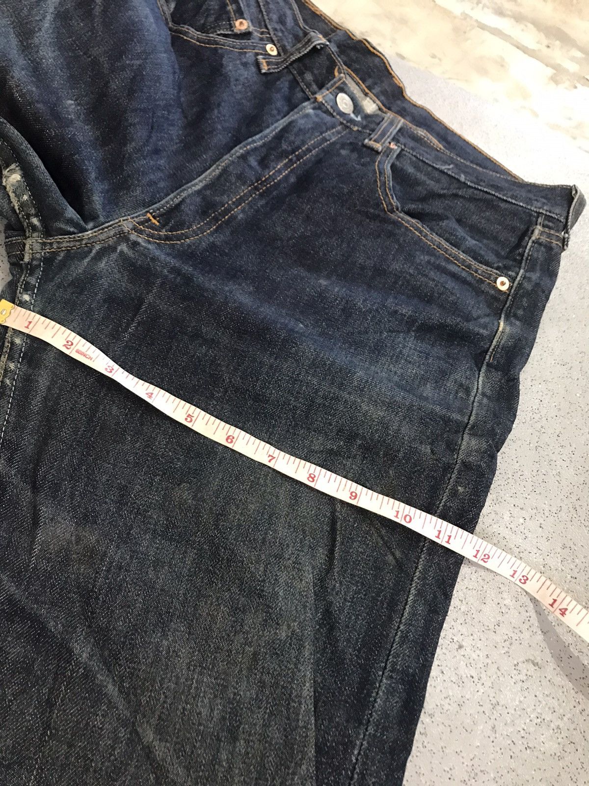Japanese Brand × Levi's × Vintage Levis 501 button distressed Size US 30 / EU 46 - 7 Thumbnail