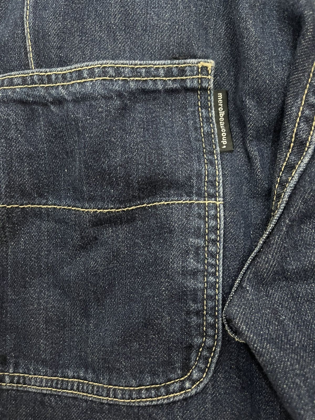 Issey Miyake × mercibeaucoup Issey Miyake Mercibeaucoup Double Waist Jeans Size US 32 / EU 48 - 4 Thumbnail