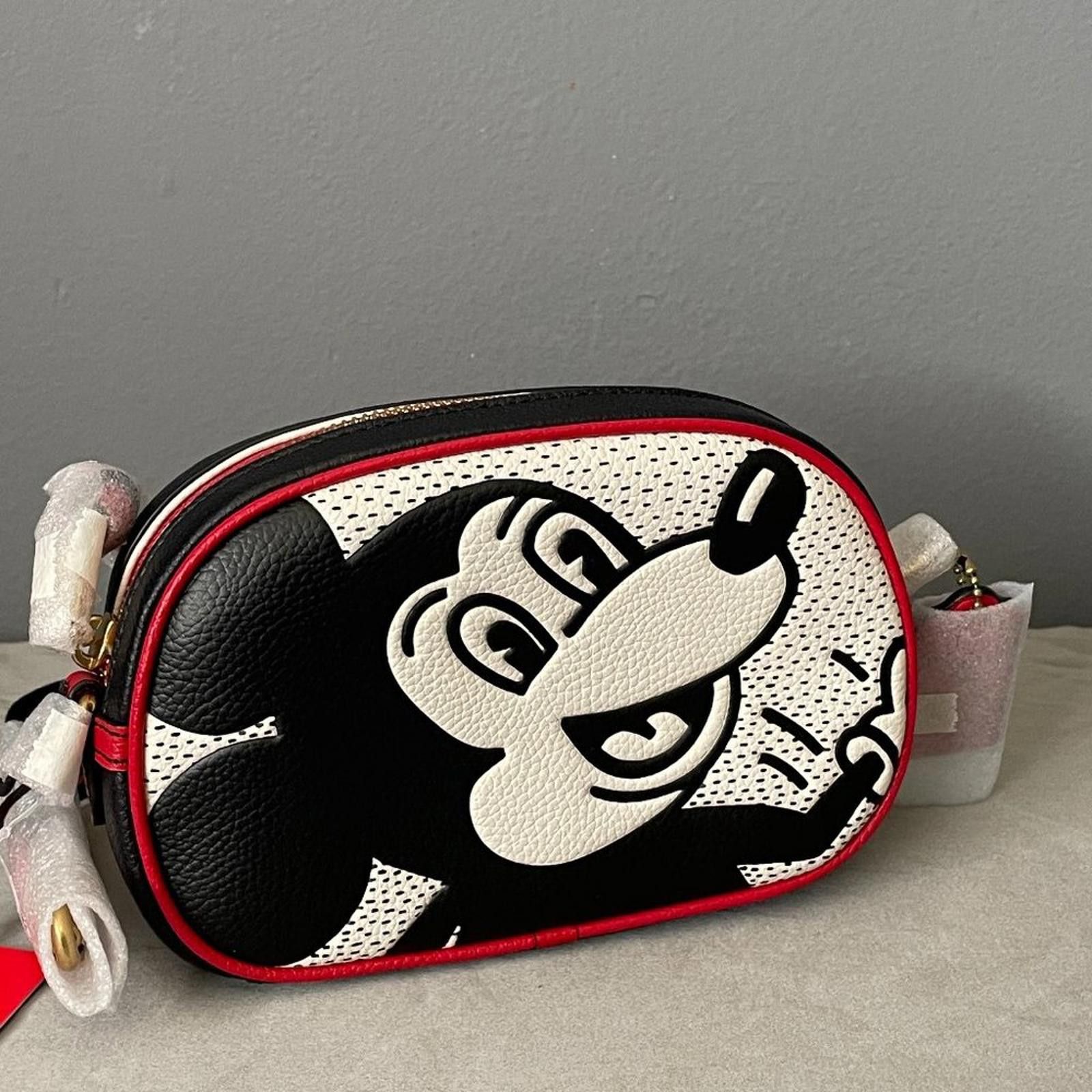 Coach DISNEY coach MICKEY MOUSE X KEITH HARING BADGE CROSSBODY Size ONE SIZE - 1 Thumbnail