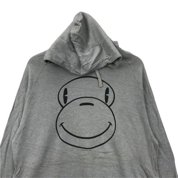 Bape Vtg 90’ BAPE A BATHING APE Baby Milo Smiley Face Hoodie Size M / US 6-8 / IT 42-44 - 3 Thumbnail