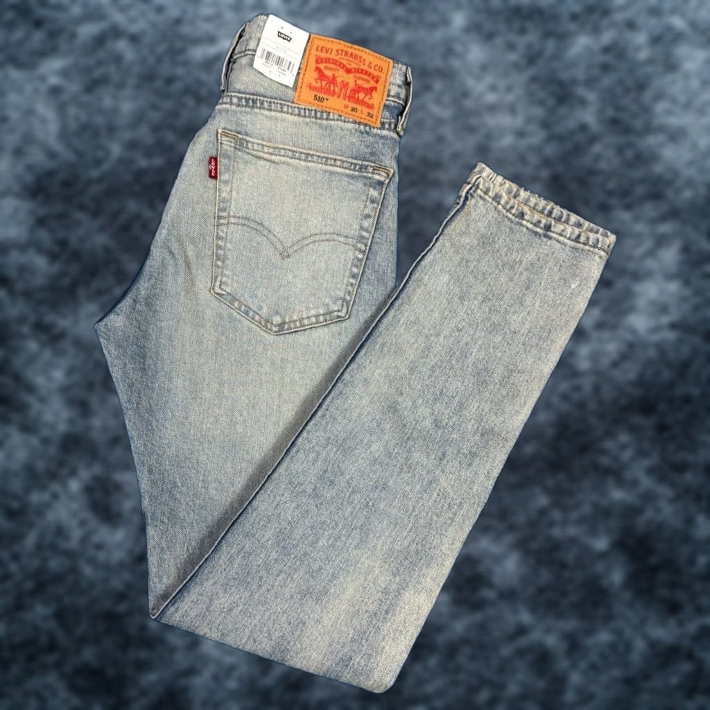 Levis 510 Mens Skinny Fit Jeans Size 30x32 Cotton Blend Stretch