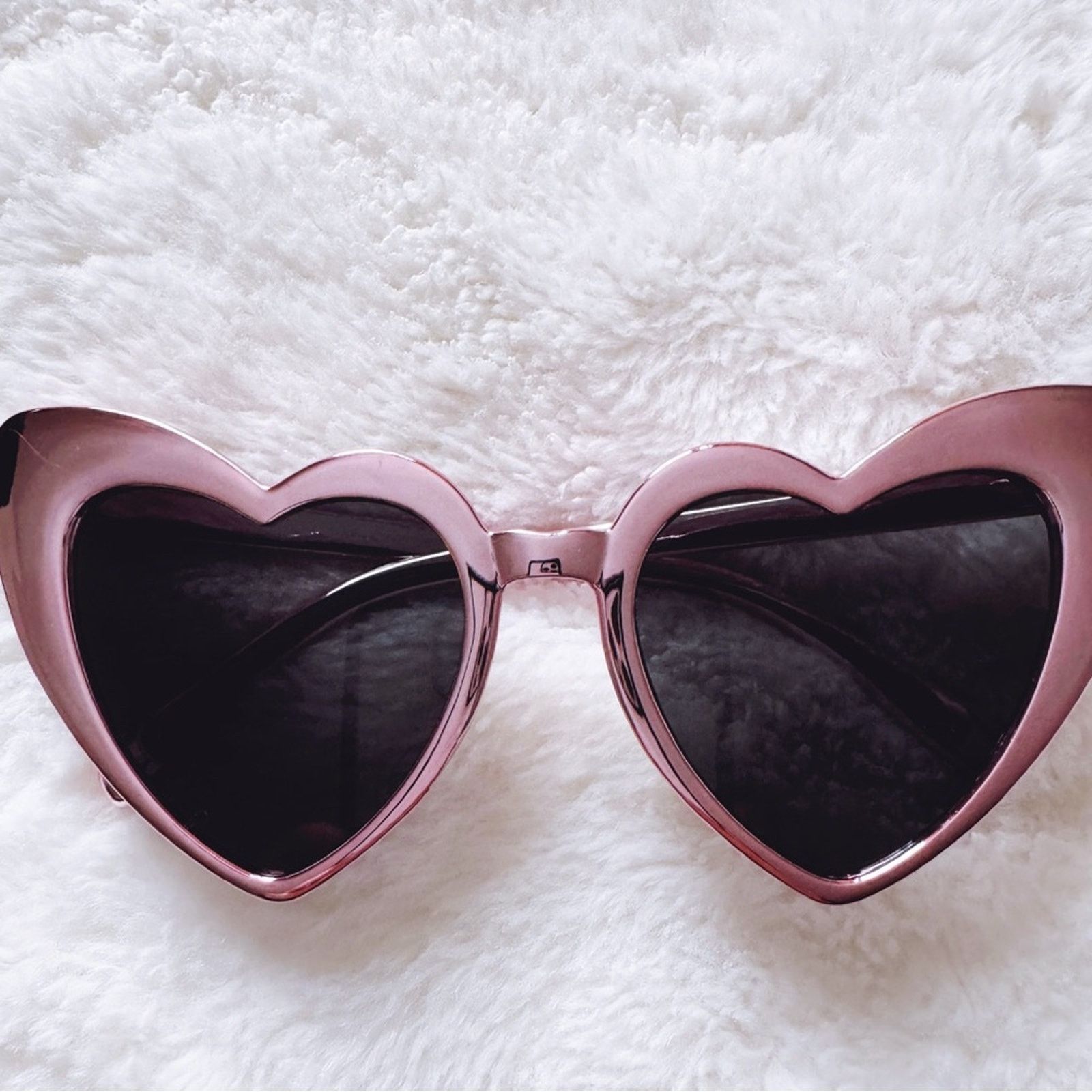 Other Addison Pink Heart-Shaped Sunglasses Size ONE SIZE - 2 Thumbnail