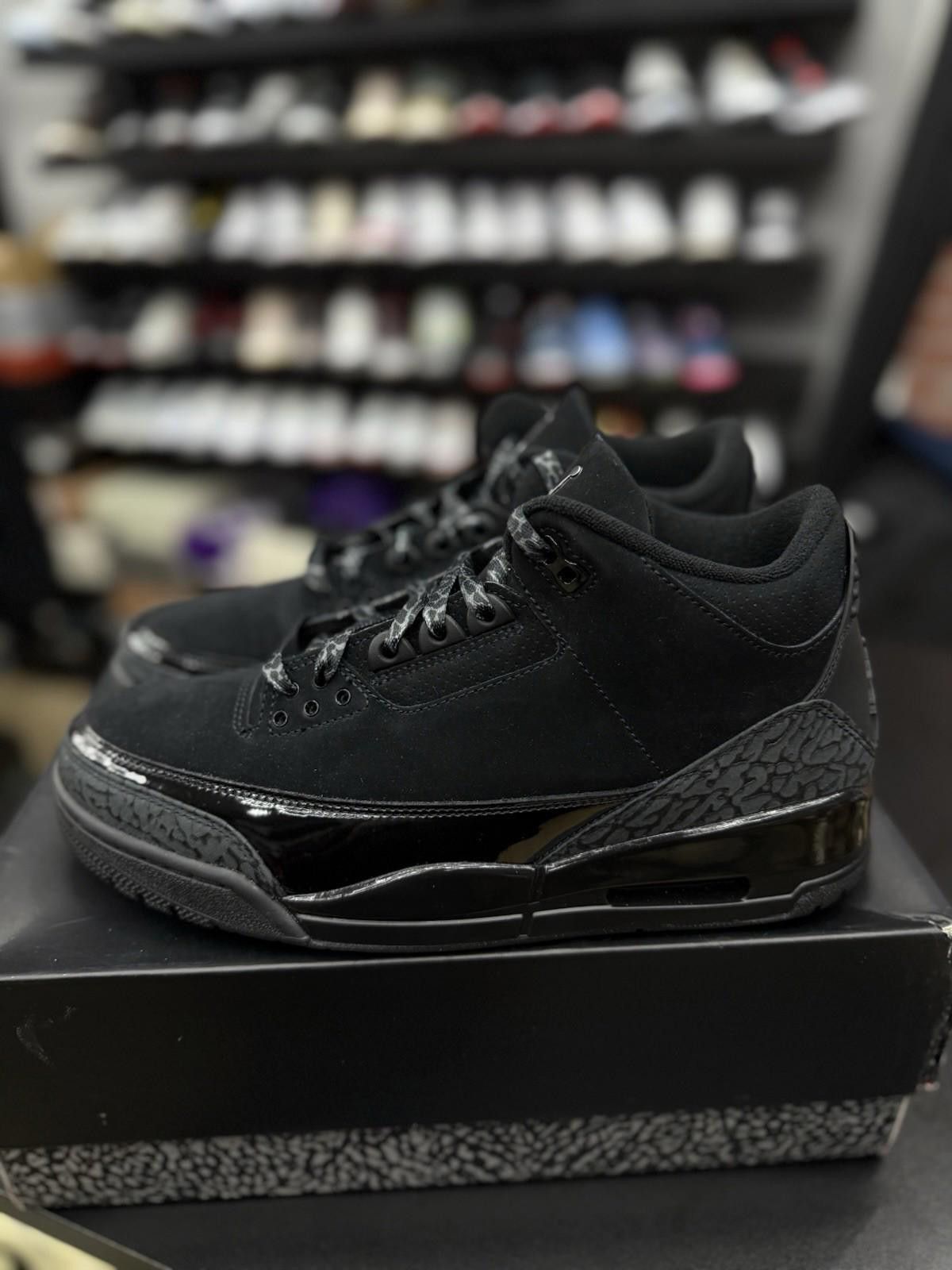 Nike Air Jordan 3 Retro “Black Cat” CT8532-001 Size 10 New