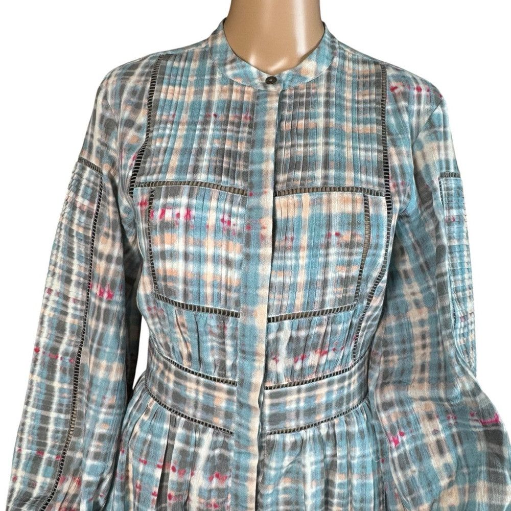 Joie NWT New $298 Joie Charmesse Long Sleeve Cotton Shirtdress S Size XS / US 0-2 / IT 36-38 - 9 Thumbnail