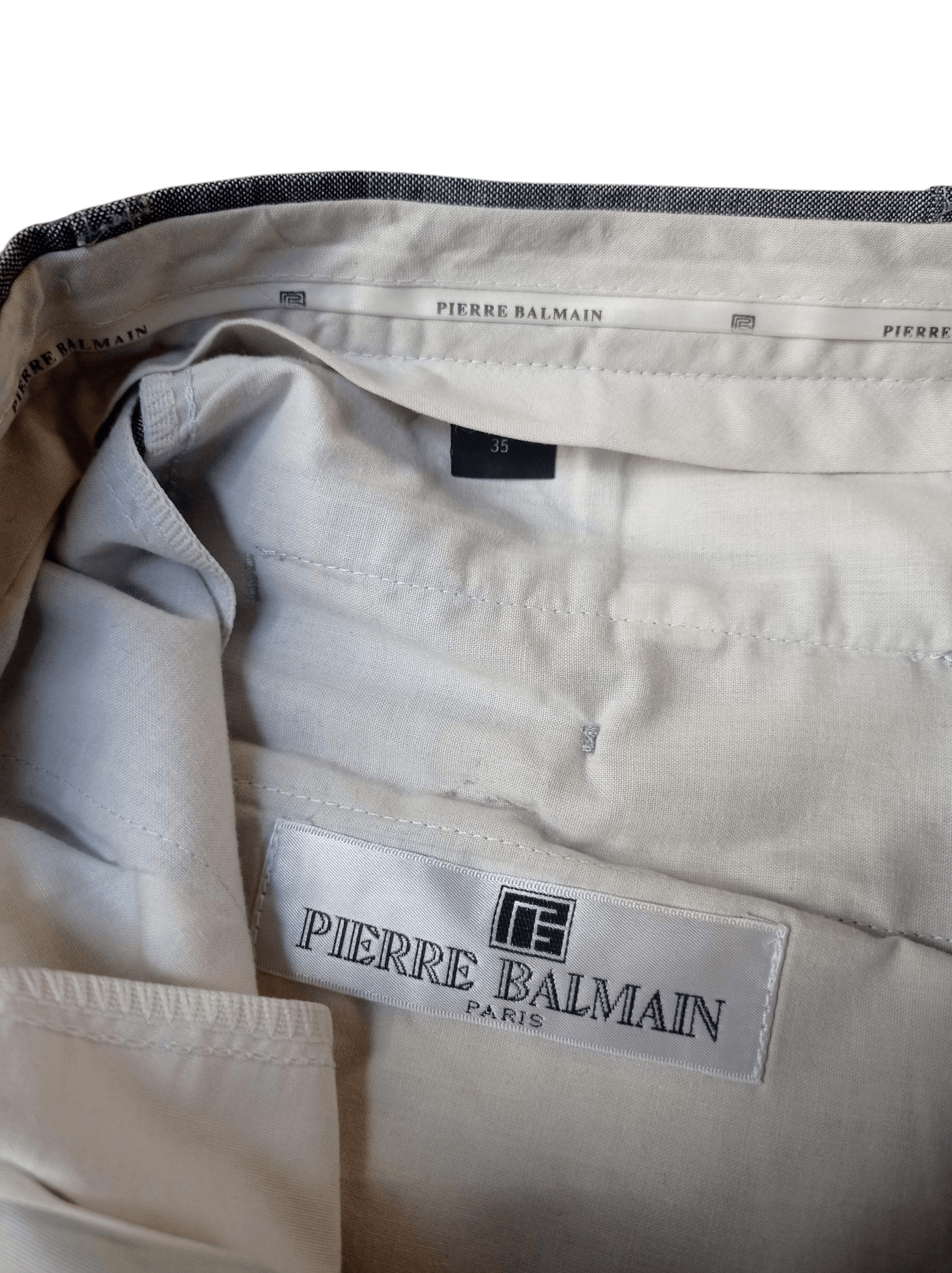 Pierre Balmain Pierre Balmain grey trouser Size US 35 - 5 Thumbnail
