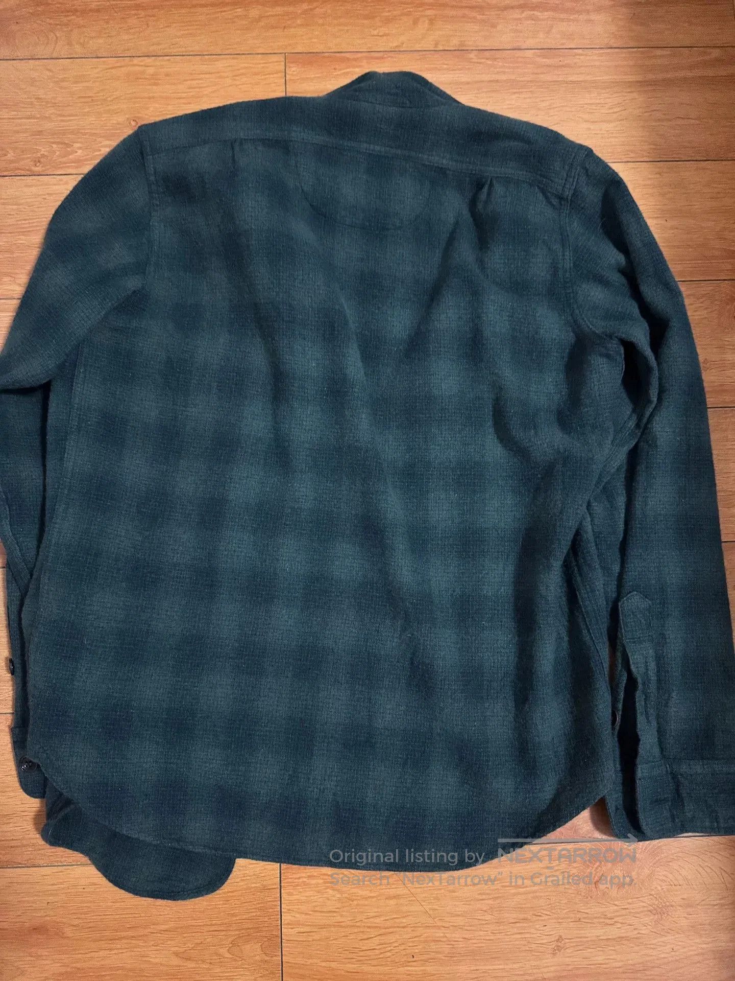 Freewheelers Heavyweight Wool Hunting Shirt in Green. Size US M / EU 48-50 / 2 - 2 Thumbnail