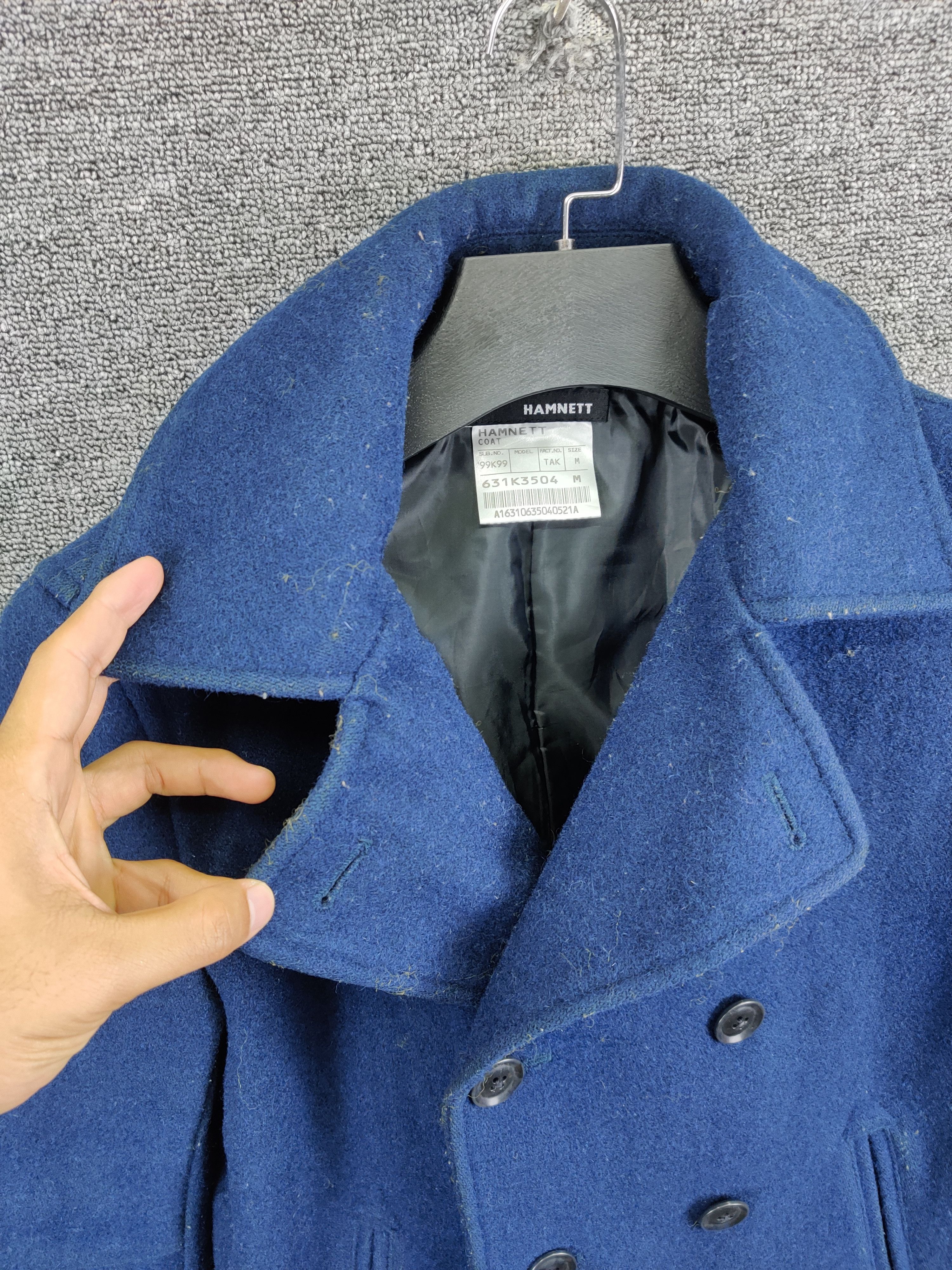 Katharine Hamnett London Katharine Hamnett London Double Breasted Wool Coat Size US M / EU 48-50 / 2 - 2 Thumbnail