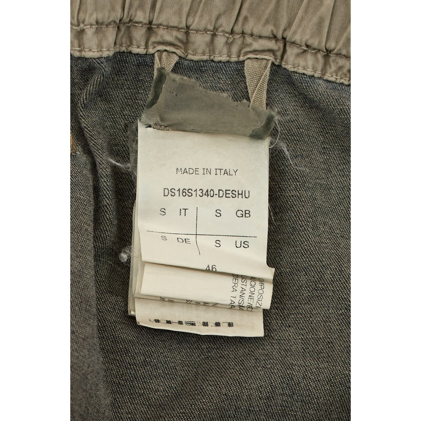 Rick Owens DRKSHDW Pencil Skirt Size 29" - 4 Thumbnail
