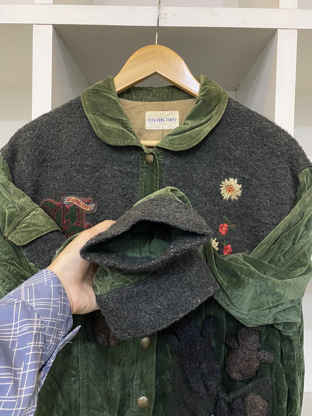 Japanese Brand × Vintage Vintage Jacket Nice Design by Ily a Long Temps Size M / US 6-8 / IT 42-44 - 8 Thumbnail