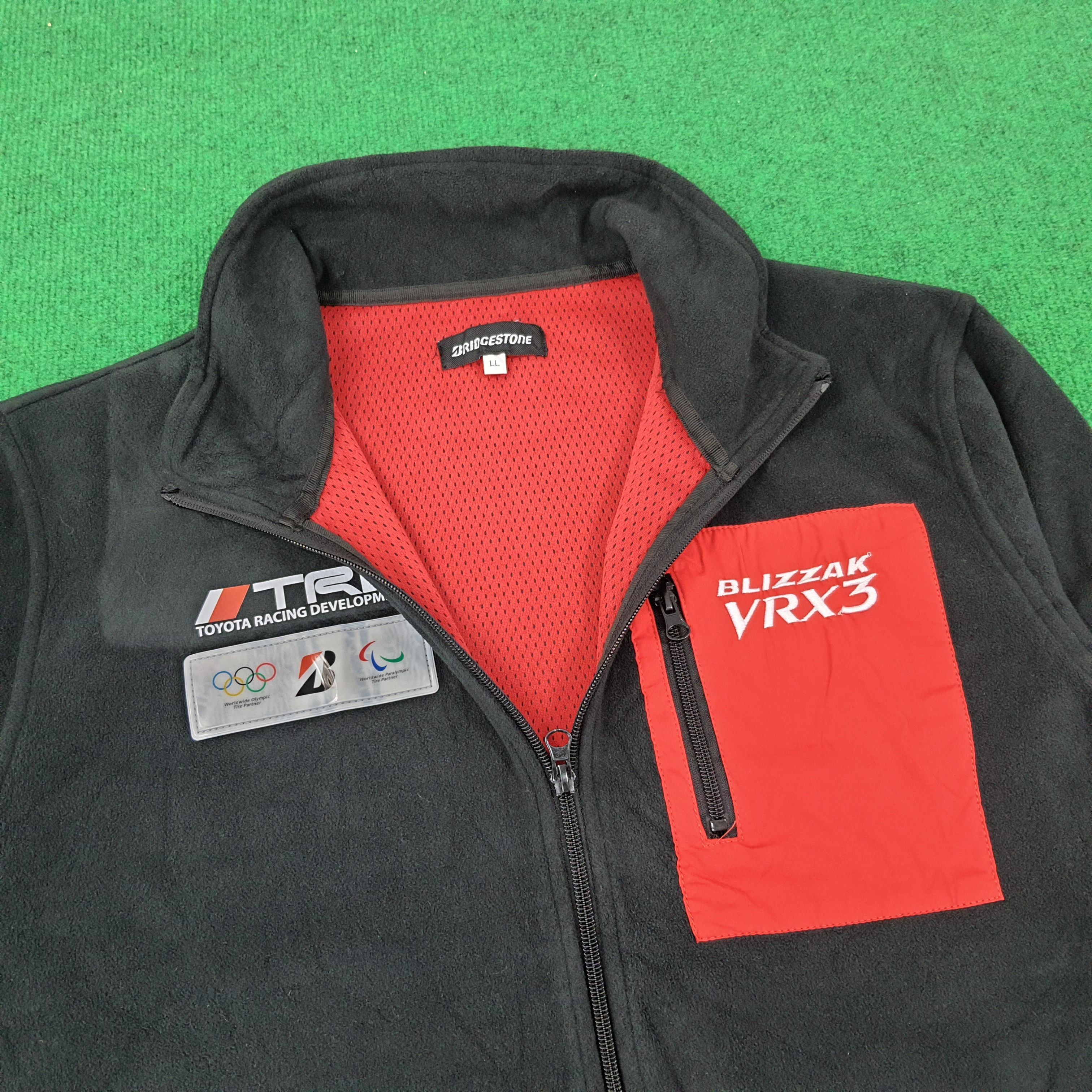 Japanese Brand × Vintage Vintage TRD Toyota Motorsports Zipper Sweatshirt C231N2 Size US M / EU 48-50 / 2 - 4 Thumbnail