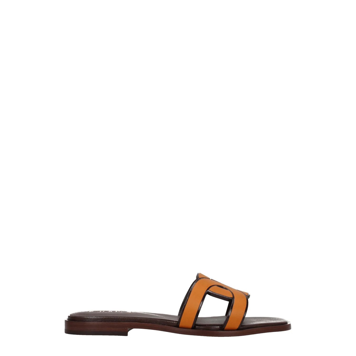 Tod's ob1o1e1224 Leather Clogs in Orange Size US 6 / IT 36 - 1 Thumbnail