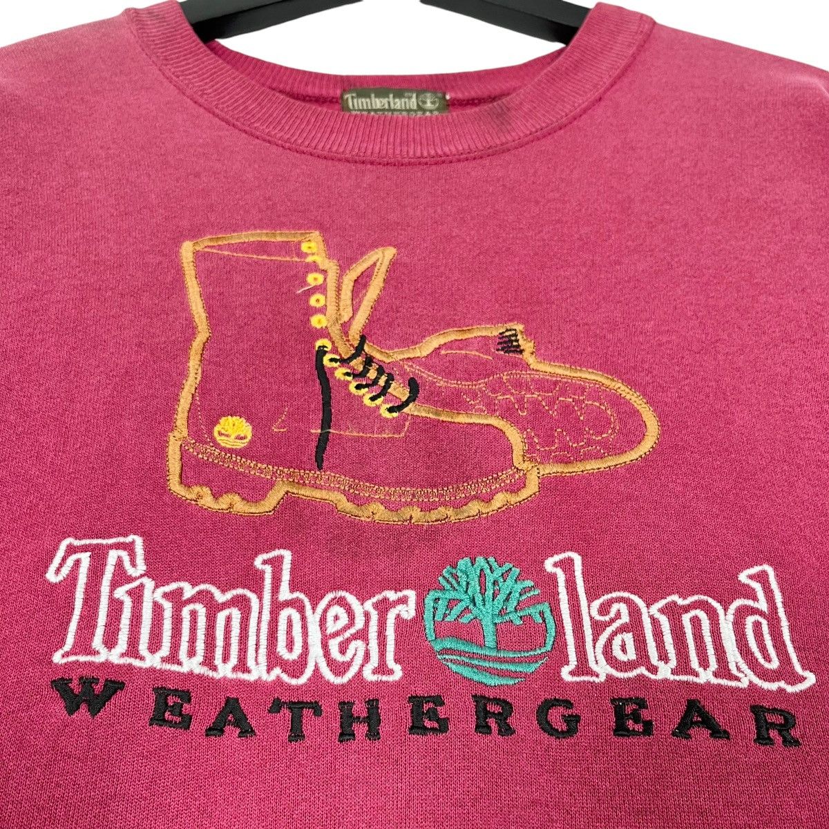 Timberland × Vintage Vintage 90’s Timberland Weather Gear Sweatshirt Size US XL / EU 56 / 4 - 6 Thumbnail