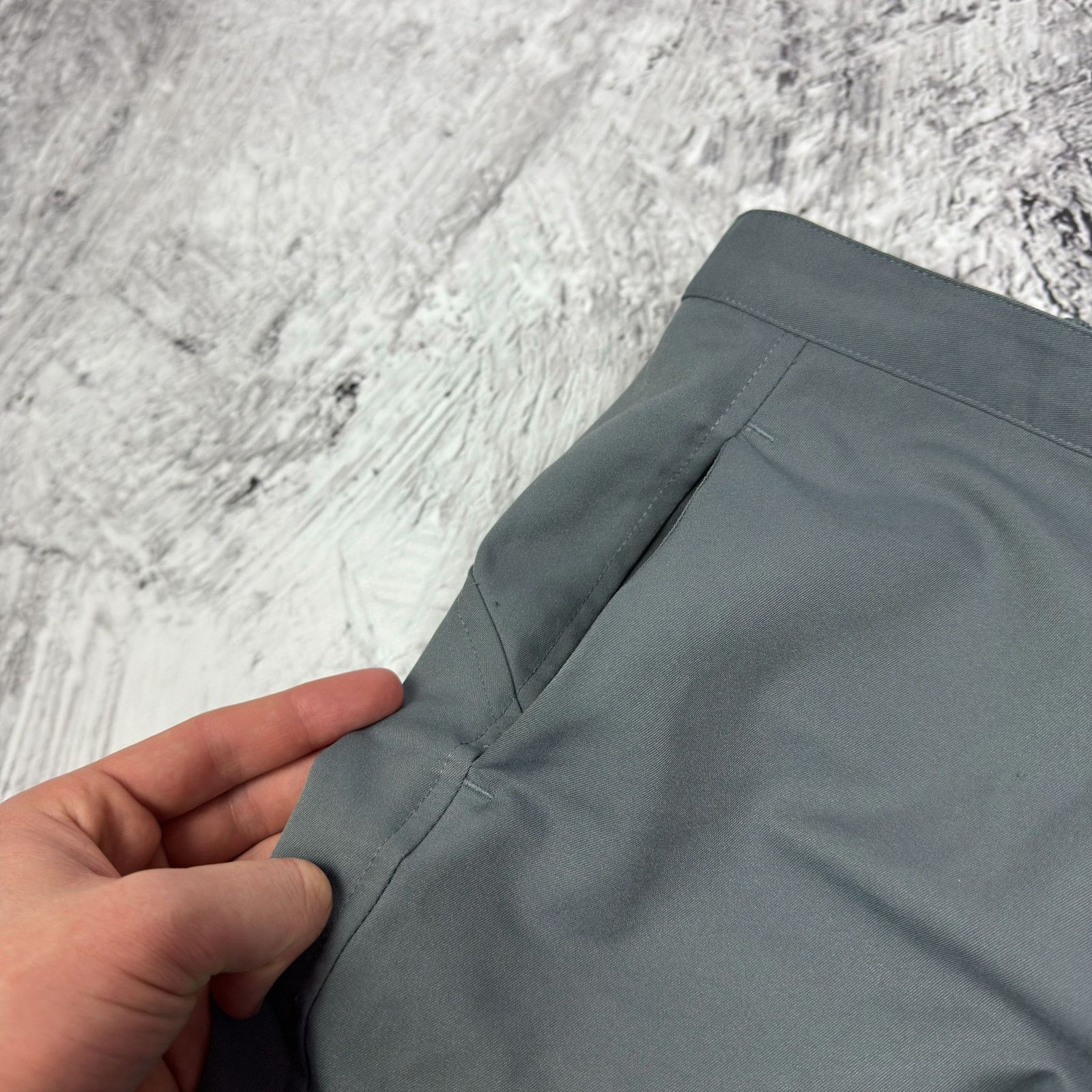 Adidas Adidas Women's Gray White Logo Pockets Straight Leg Pants S Size 30" / US 8 / IT 44 - 6 Thumbnail