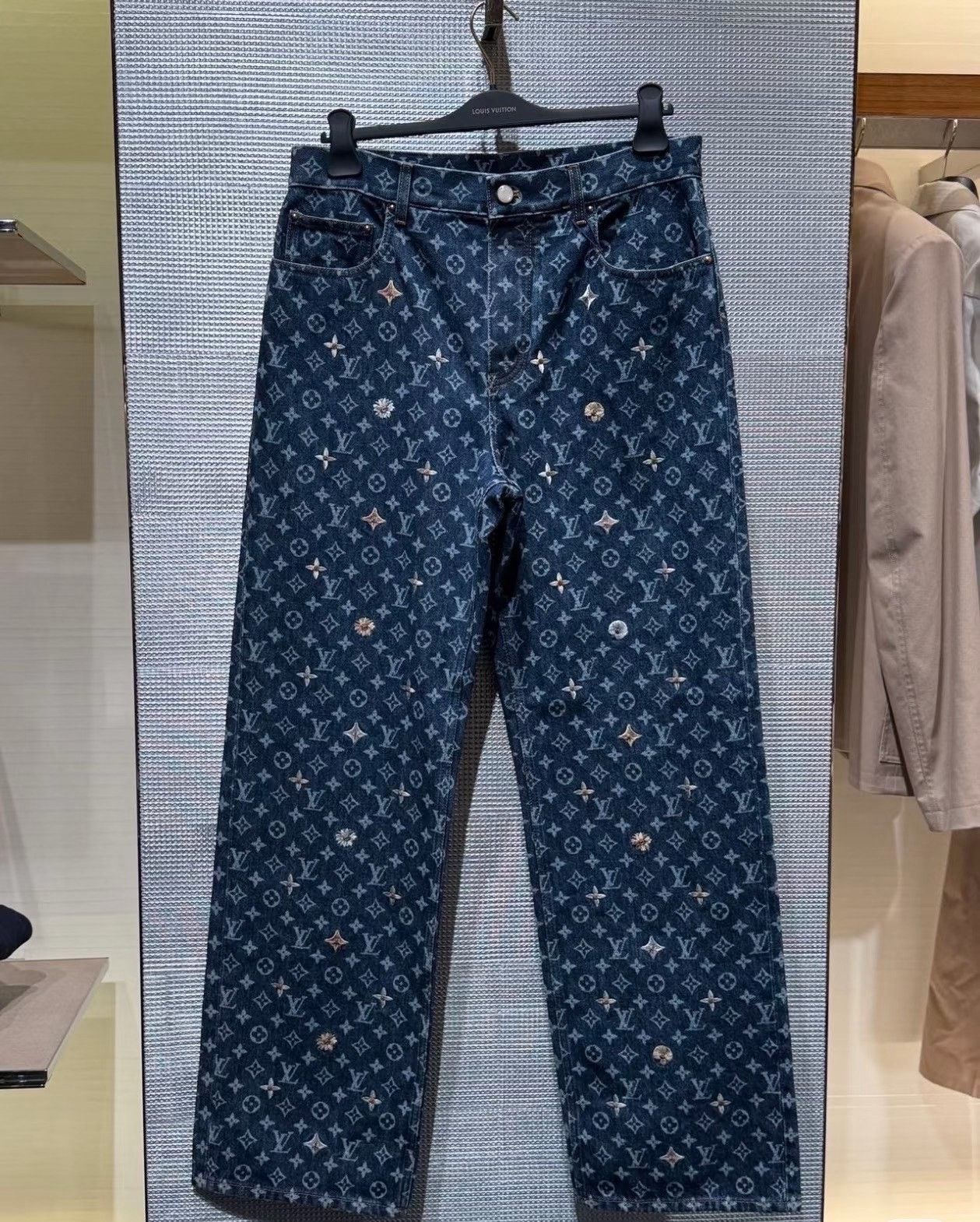 Louis Vuitton Louis Vuitton Runway Daisy Monogram Jeans Size US 30 / EU 46 - 1 Thumbnail