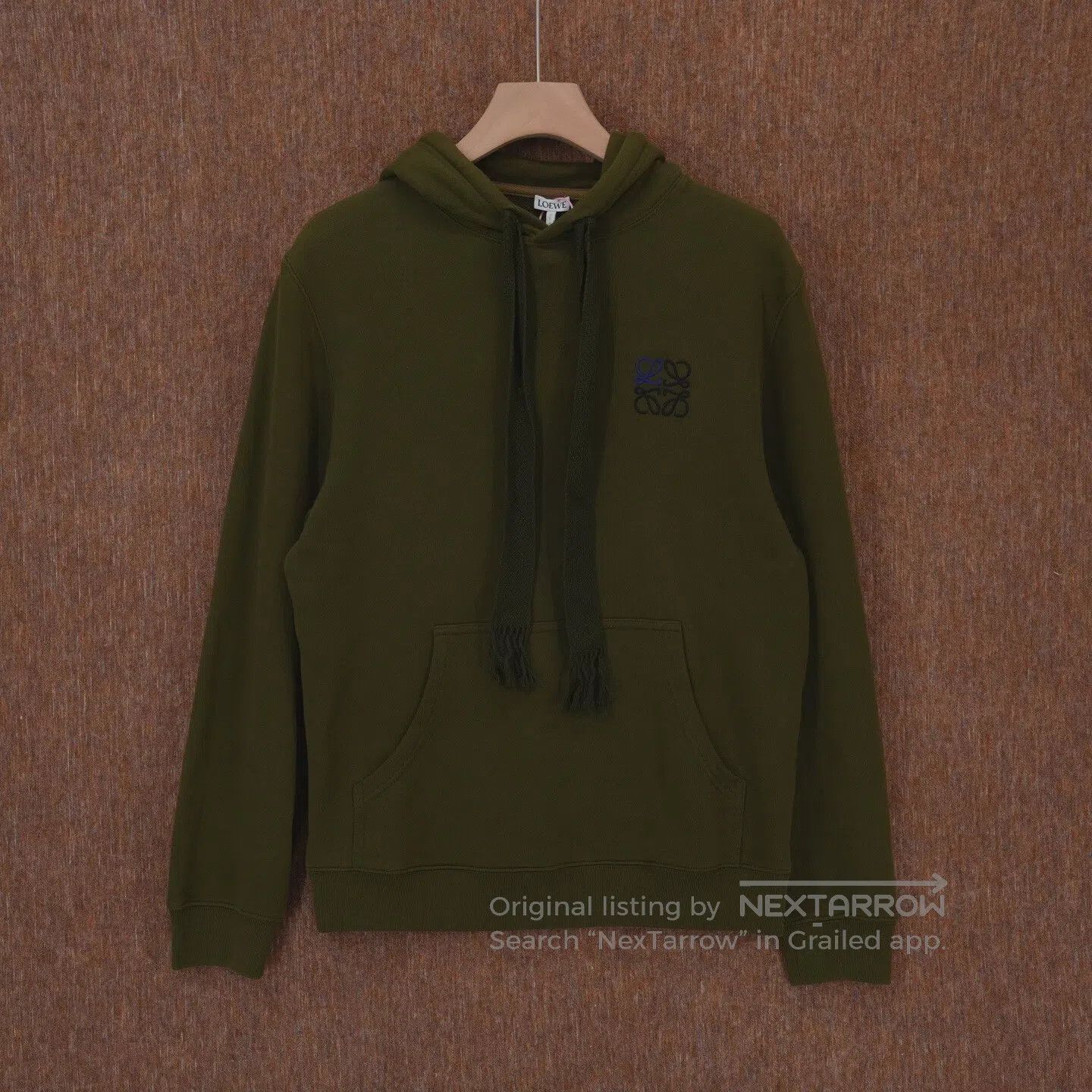Loewe Loewe Cotton hooded sweatshirt Size US S / EU 44-46 / 1 - 1 Thumbnail