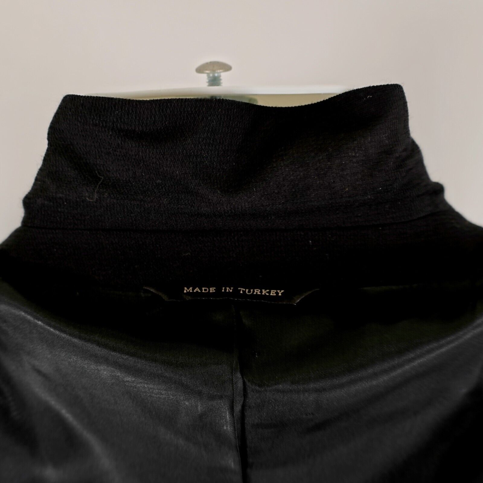 Joseph & Feiss Joseph & Feiss International Thick Textured Wool Black 44R S Size 44R - 11 Thumbnail