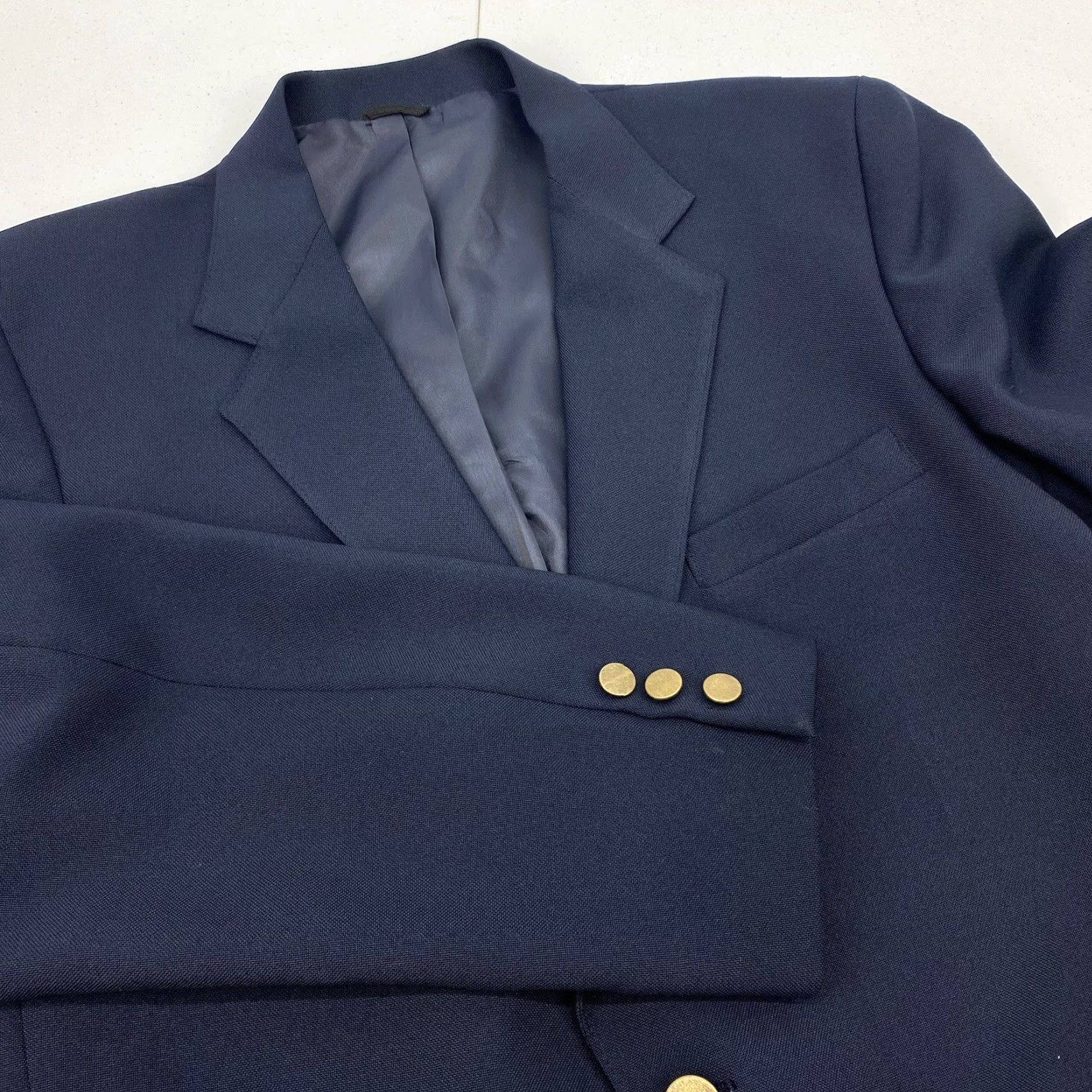 Levi's VINTAGE Levi's Blazer Men's 44R Sport Coat Casual Jacket Suit Sta-Prest Action Size 44R - 2 Thumbnail