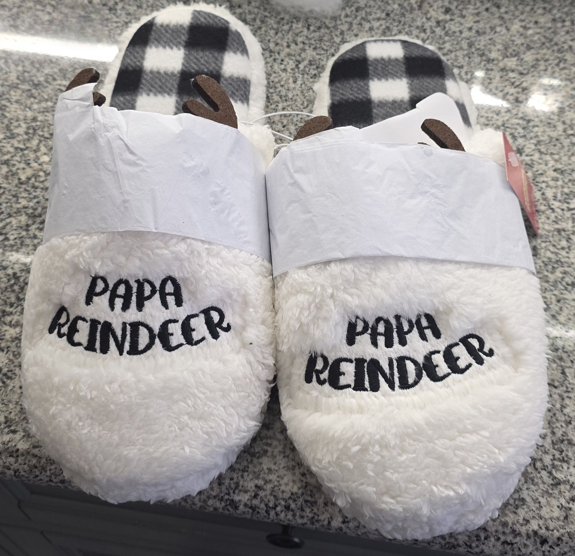 Other NWT Jammies For Your Families Reindeer Slippers XL 12-13 Size US 12 / EU 45 - 1 Thumbnail