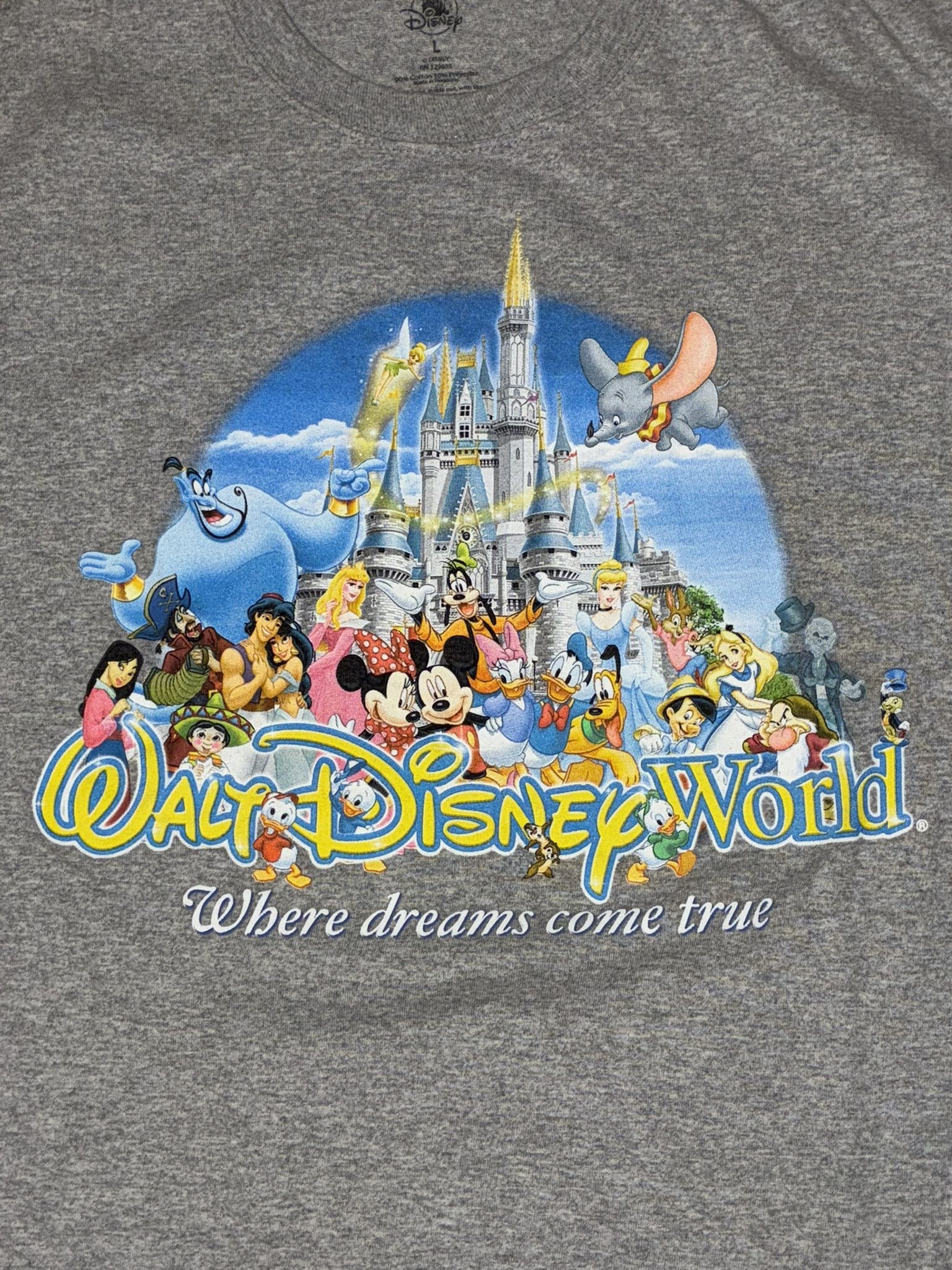 Other Walt Disney World T-Shirt Adult Large Where Dreams Come True Size US L / EU 52-54 / 3 - 2 Thumbnail
