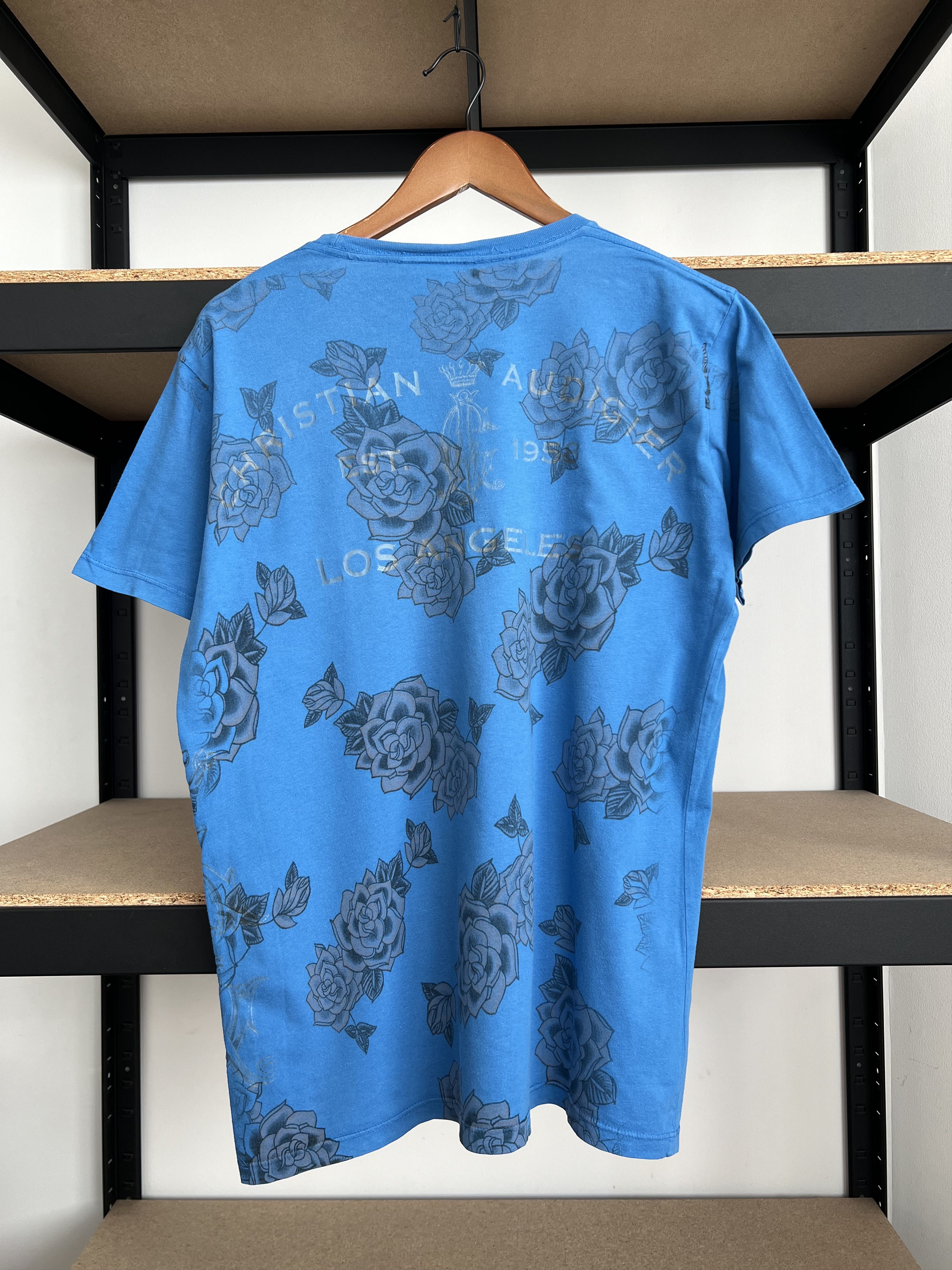 Christian Audigier Christian Audigier Ed Hardy Snake Rose Tattoo Y2k T-shirt Size US M / EU 48-50 / 2 - 2 Thumbnail