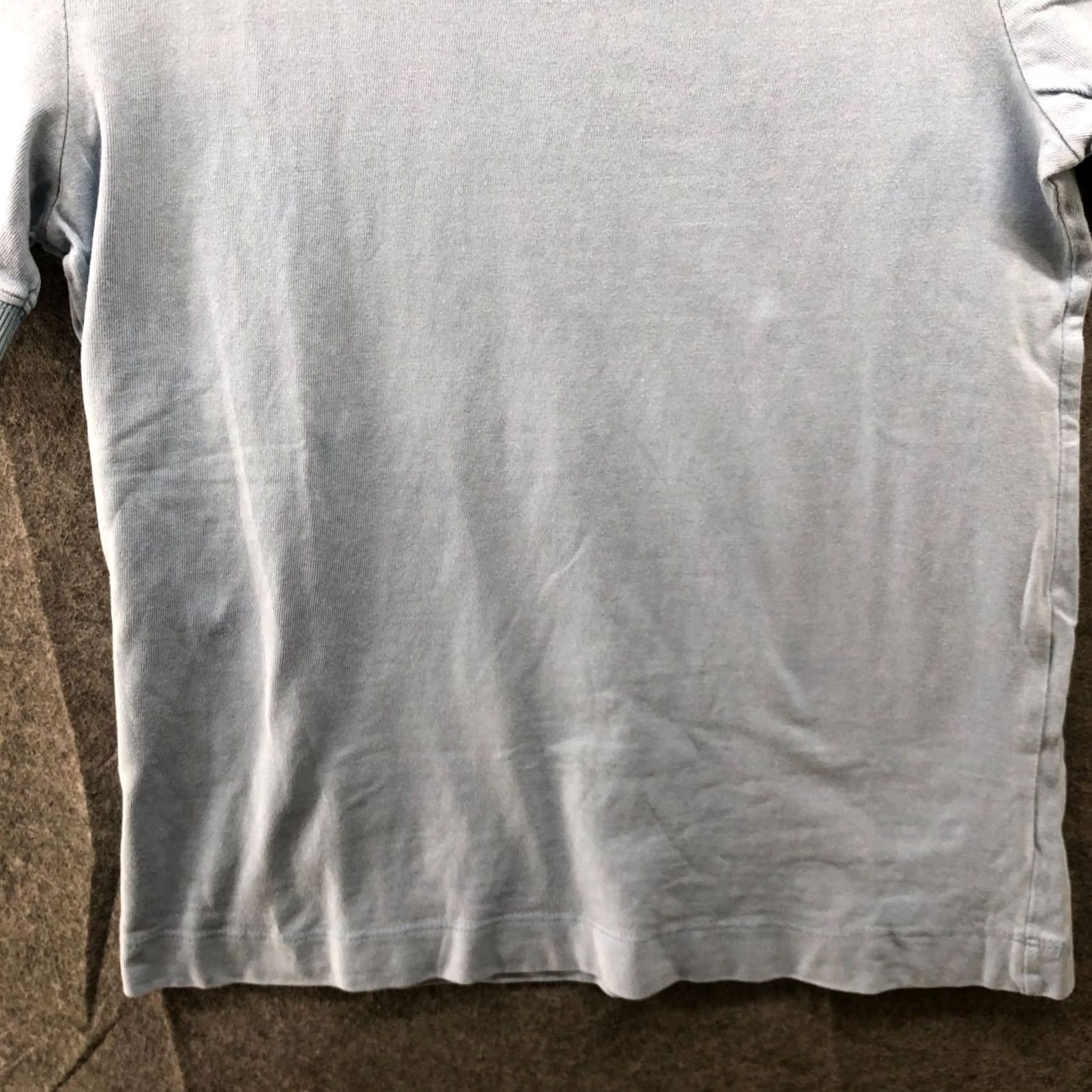 Zara Zara Short Sleeve T Shirt Womens S Light Blue Crewneck Cropped Cotton Crew Neck Ladies Shirt Blue Cropped Cotton Size S / US 4 / IT 40 - 4 Thumbnail