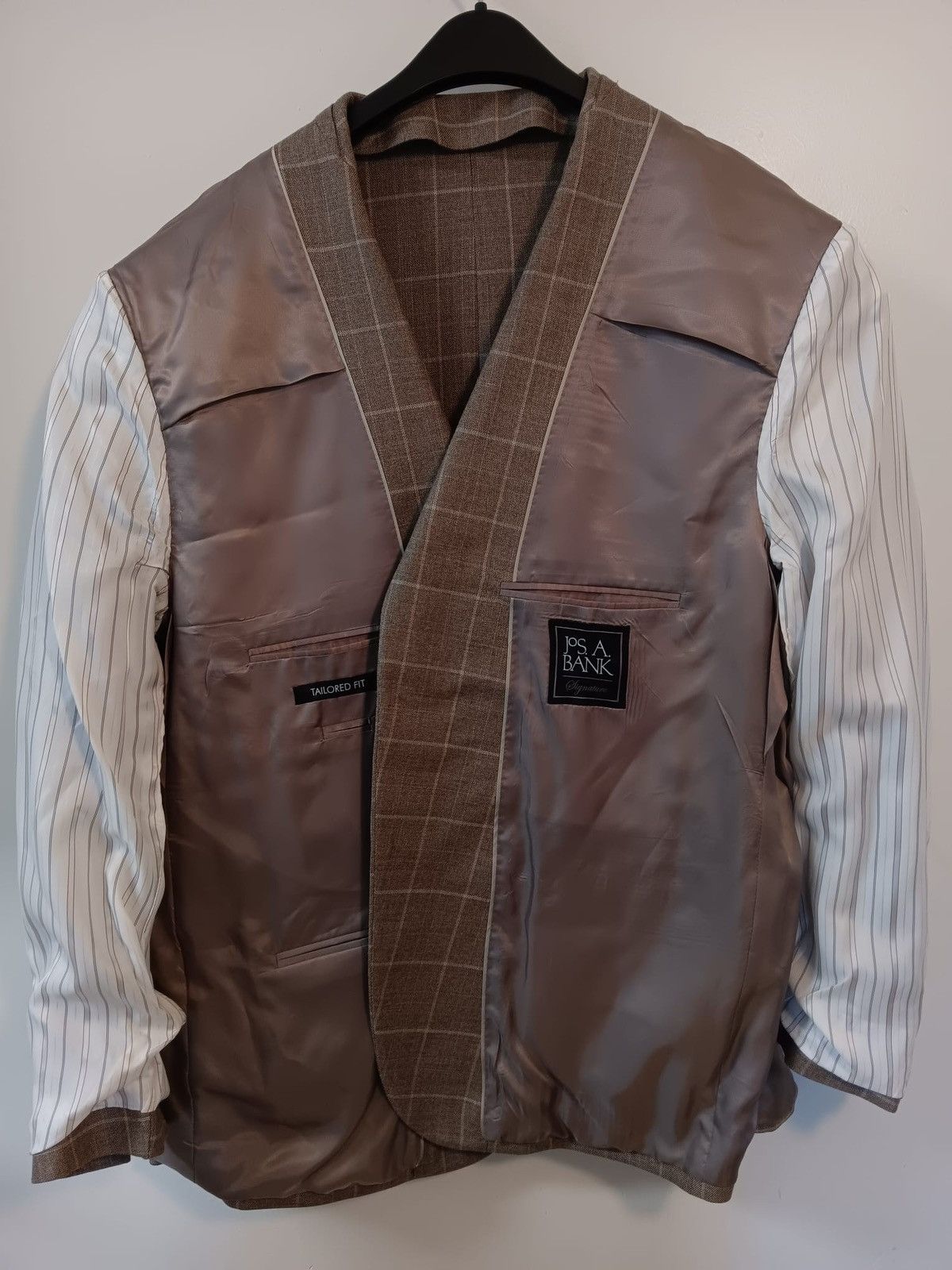 Jos. A. Bank Jos A Bank Blazer Sport Coat 48R Mens Signature Tailored Fit Size 48R - 3 Thumbnail