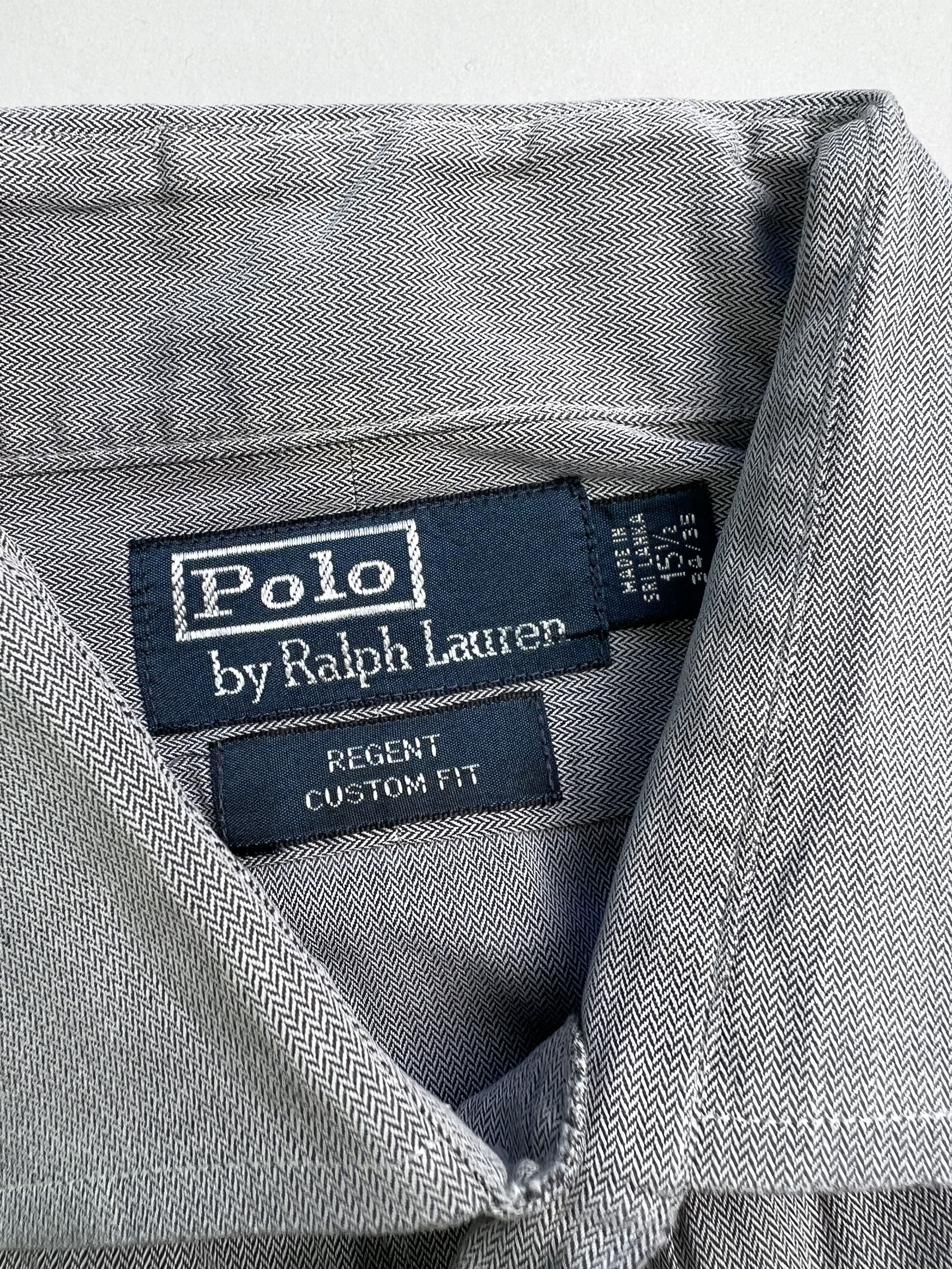 Ralph Lauren Ralph Lauren Cotton Shirt Grey Size US M / EU 48-50 / 2 - 3 Thumbnail