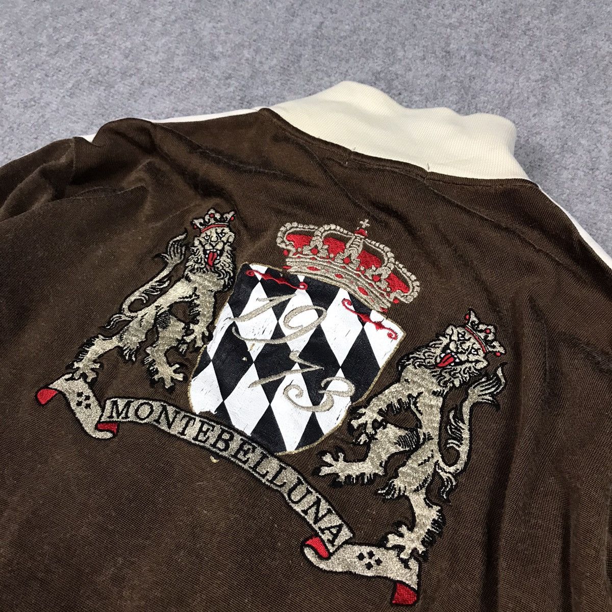 Japanese Brand × Lotto Sport LOTTO ITALIAN SPORT DESIGN ZIPPER BROWN SWEATER Size US L / EU 52-54 / 3 - 4 Thumbnail