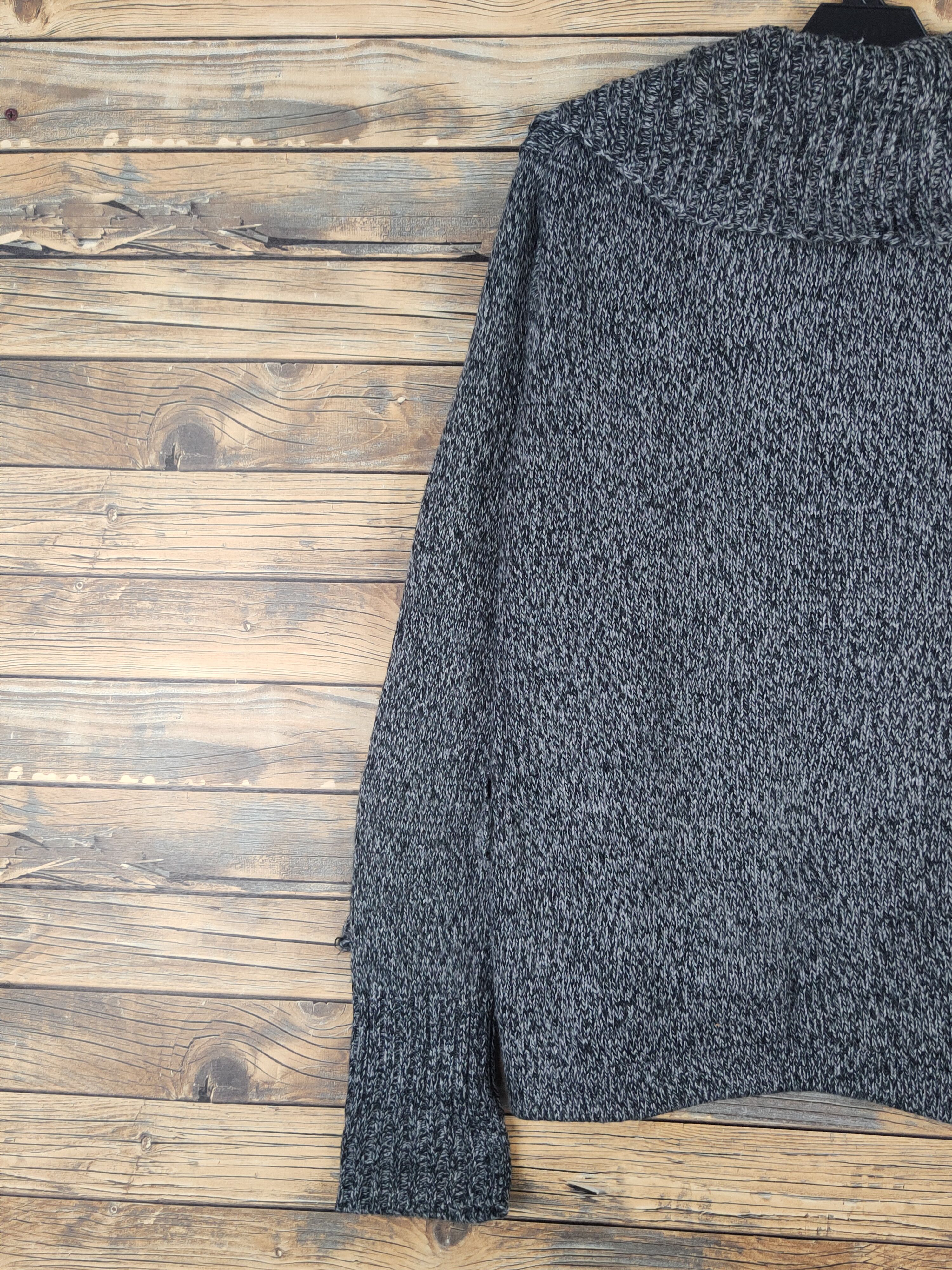 Homespun Knitwear × Japanese Brand Sam Aris Black Knitwear Cardigan #W1080 Size US M / EU 48-50 / 2 - 8 Thumbnail