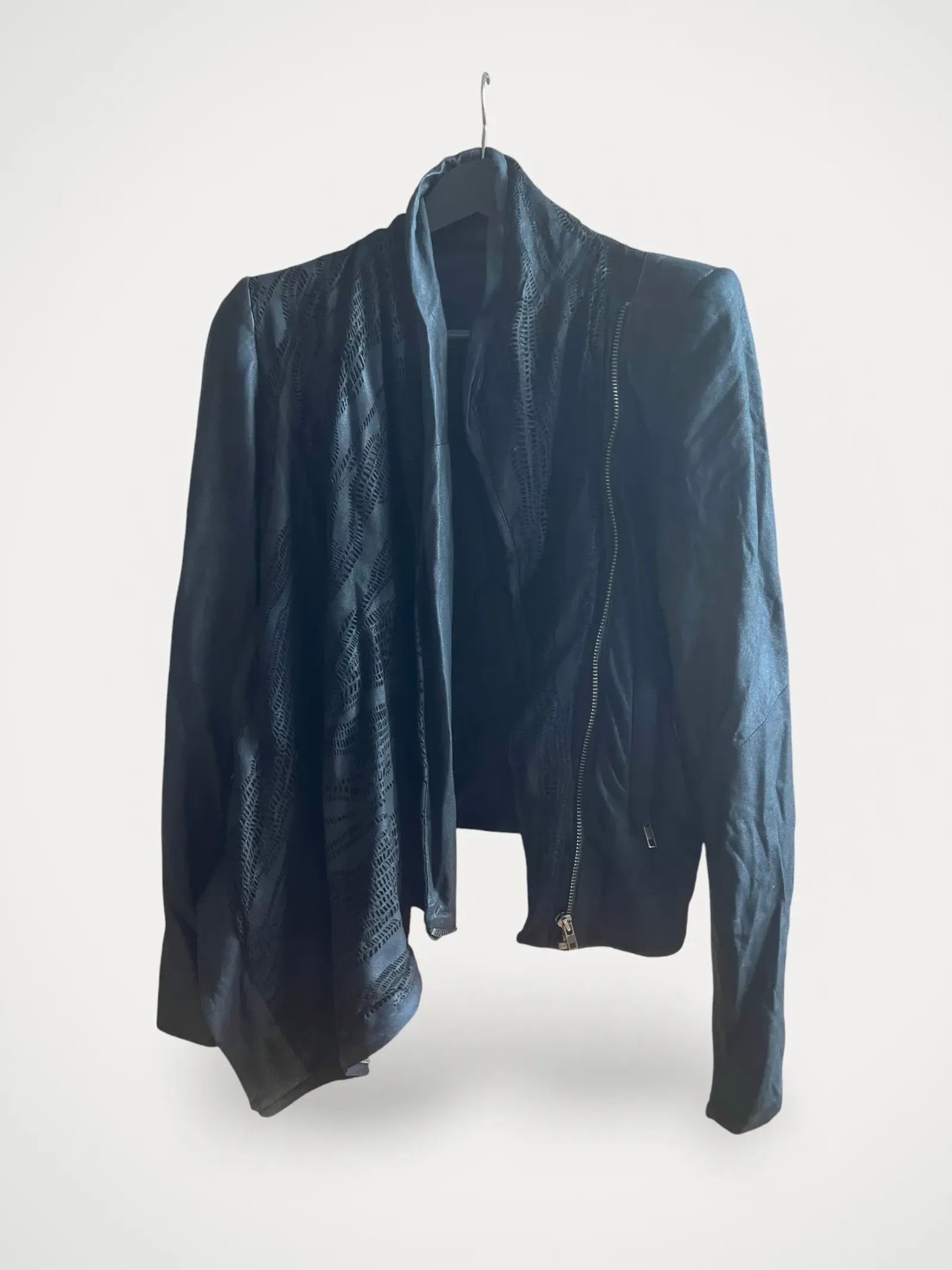 Helmut Lang Helmut Lang Leather Jacket Size S / US 4 / IT 40 - 1 Thumbnail