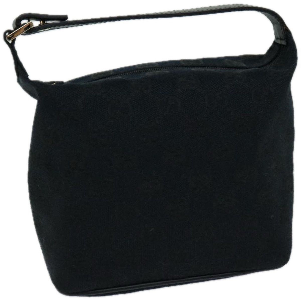 image of Gucci GG Canvas Hand Bag Black 039 1147 Auth Am5833A, Women's