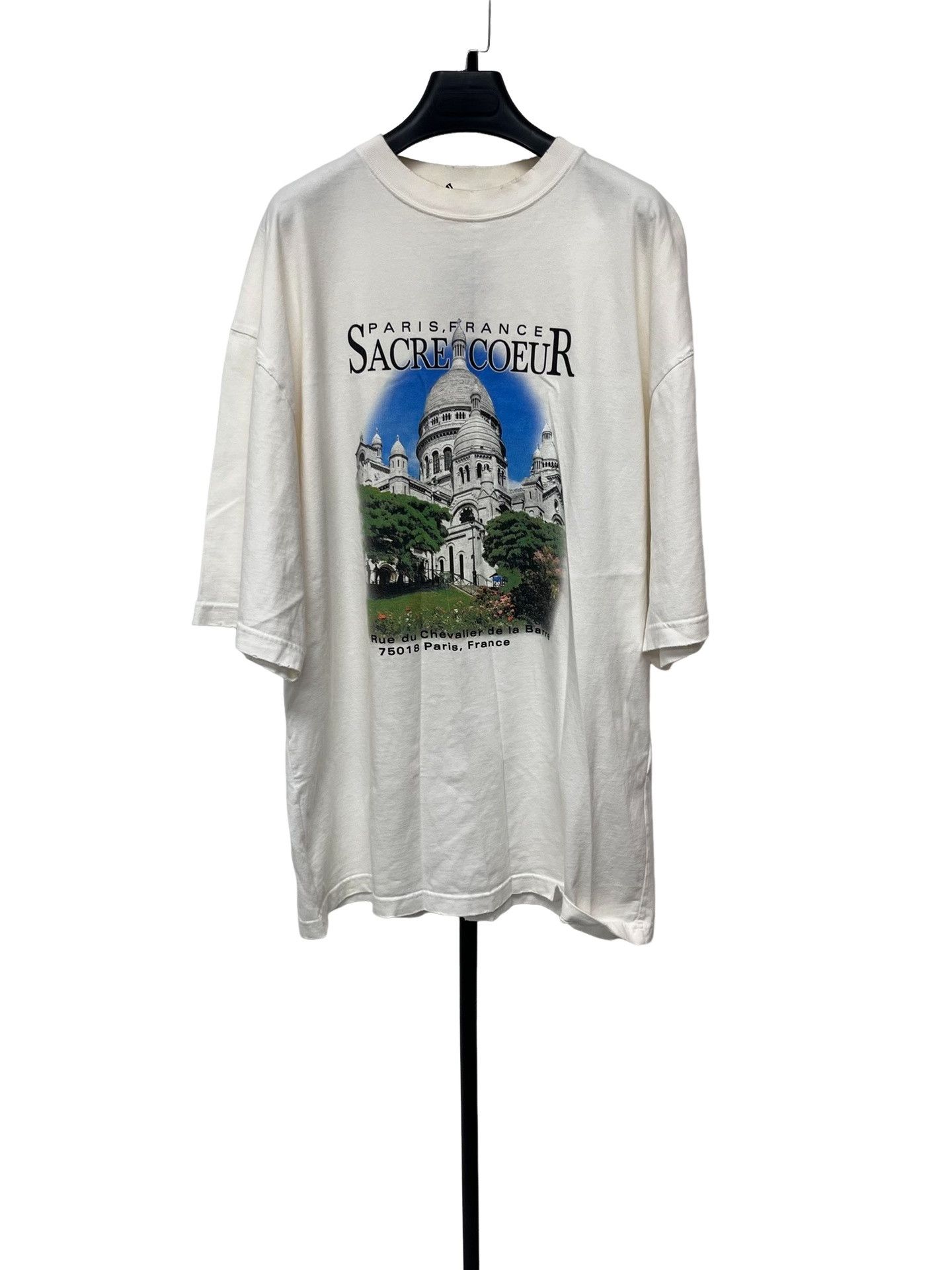 Balenciaga Balenciaga Sacre Coeur Graphic T-Shirt XS Size XS / US 0-2 / IT 36-38 - 1 Thumbnail