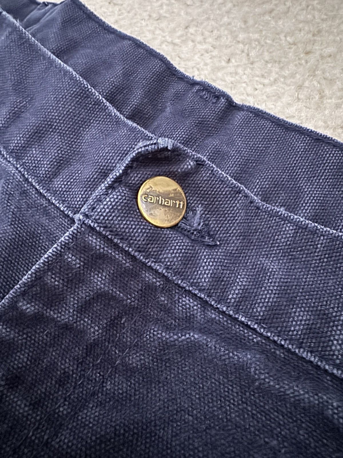 Carhartt Carhartt Vintage Distressed Wide Fit Workwear Utility Pants Size US 36 / EU 52 - 3 Thumbnail