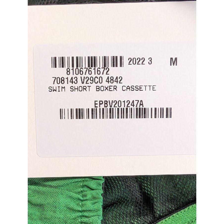 Bottega Veneta o1rshd1 Swim Short Boxer Cassette in Green/Black Size US 32 / EU 48 - 16 Thumbnail