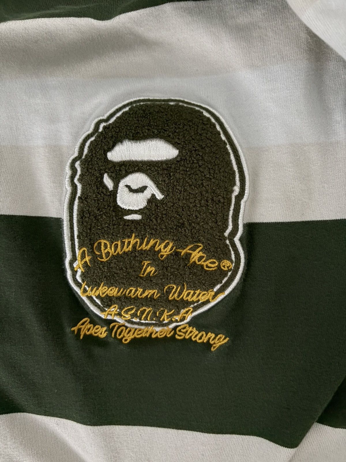 Bape Bape Striped Longsleeve Size US M / EU 48-50 / 2 - 2 Thumbnail