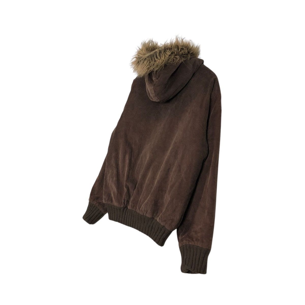 Billabong 🔥VINTAGE BOMBER JACKET CORDUROY BILLABONG MINK FUR HOODIE Size US M / EU 48-50 / 2 - 13 Thumbnail