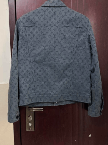 Louis Vuitton Louis Vuitton Monogram Jacquard Denim Jacket Size US M / EU 48-50 / 2 - 2 Thumbnail