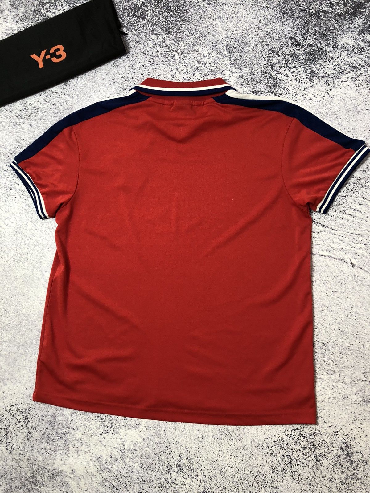 Vintage Men’s soccer jersey England polo size L y2k casual ykk Size US L / EU 52-54 / 3 - 8 Thumbnail