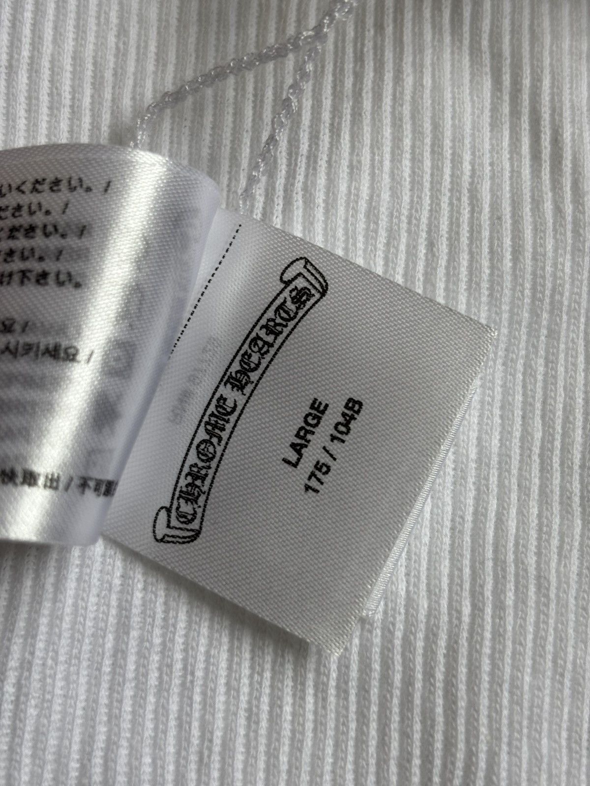 Chrome Hearts Chrome Hearts White Cross T Bar Tank Top Size US L / EU 52-54 / 3 - 7 Thumbnail