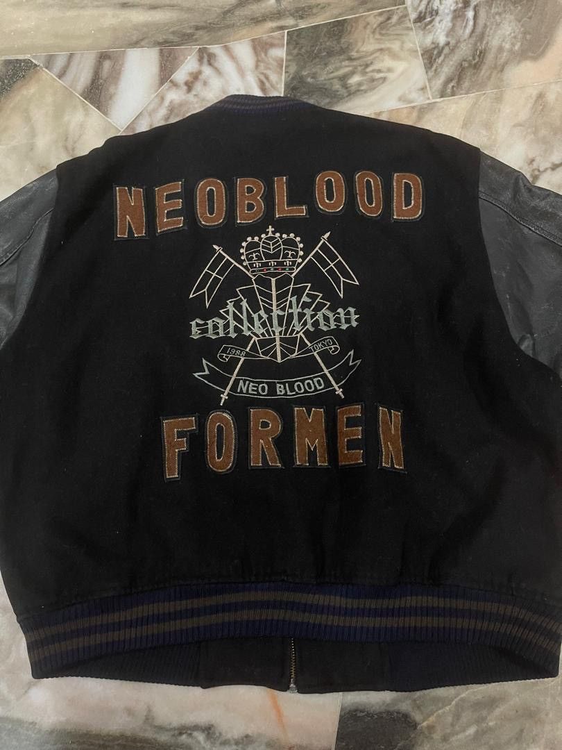 Japanese Brand Vintage Neo Blood For Men Varsity Jacket Size US M / EU 48-50 / 2 - 11 Thumbnail