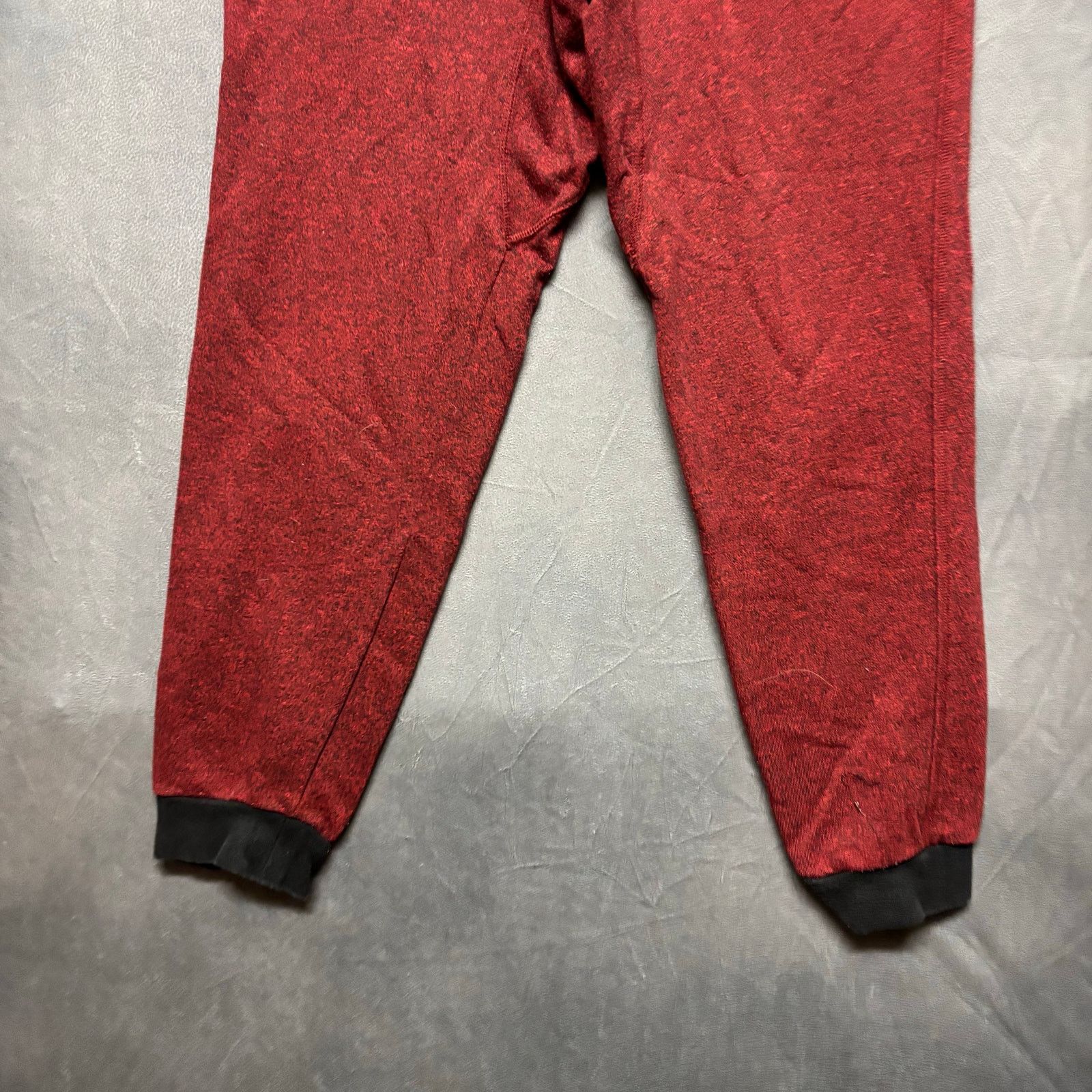 Nike Nike Joggers Maroon Red Cuff Slim Fit Sweatpants Men's Sm Size US 27 - 3 Thumbnail