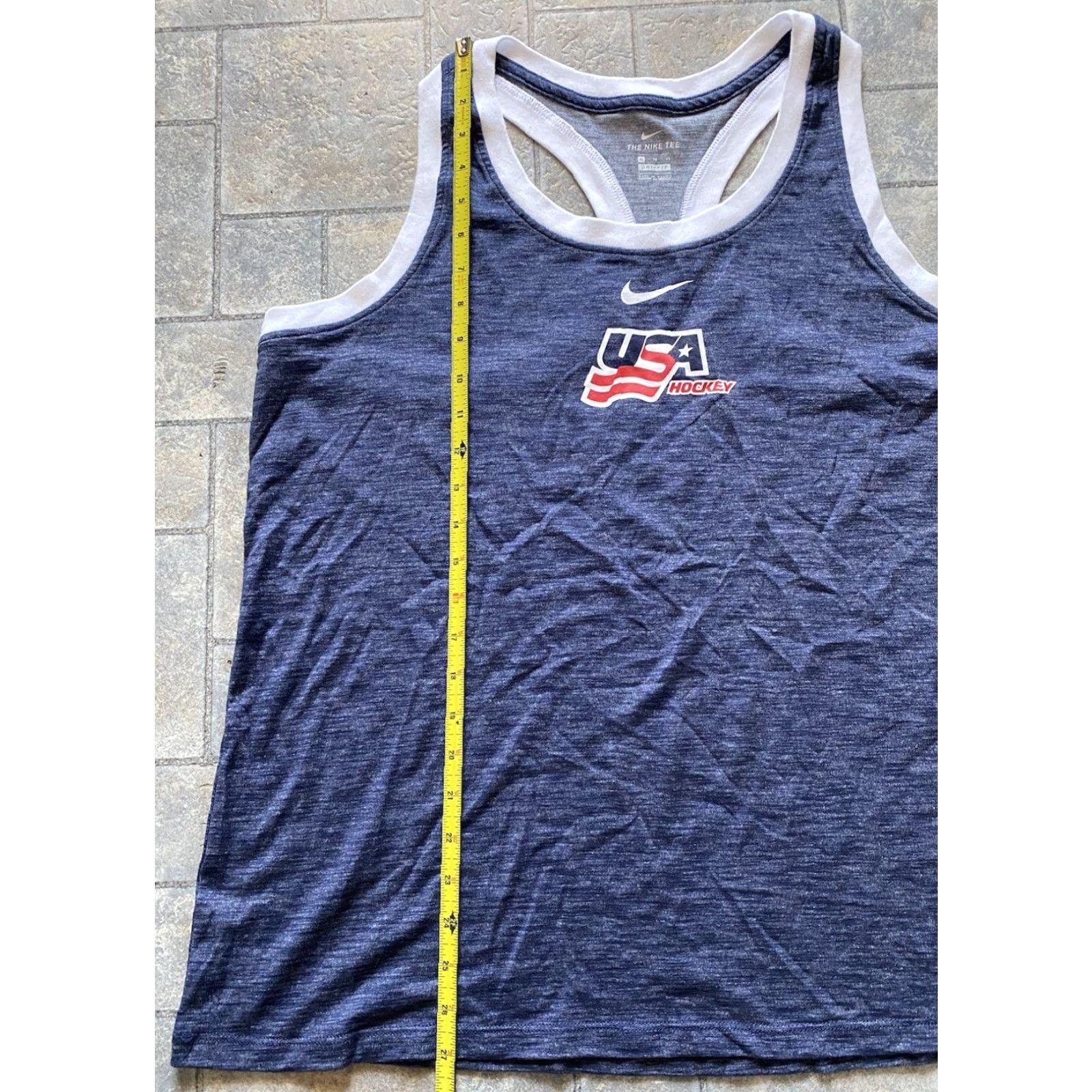 Nike Nike Women's XL USA Hockey Tank Top Navy NEW WITH TAGS Size XL / US 12-14 / IT 48-50 - 7 Thumbnail
