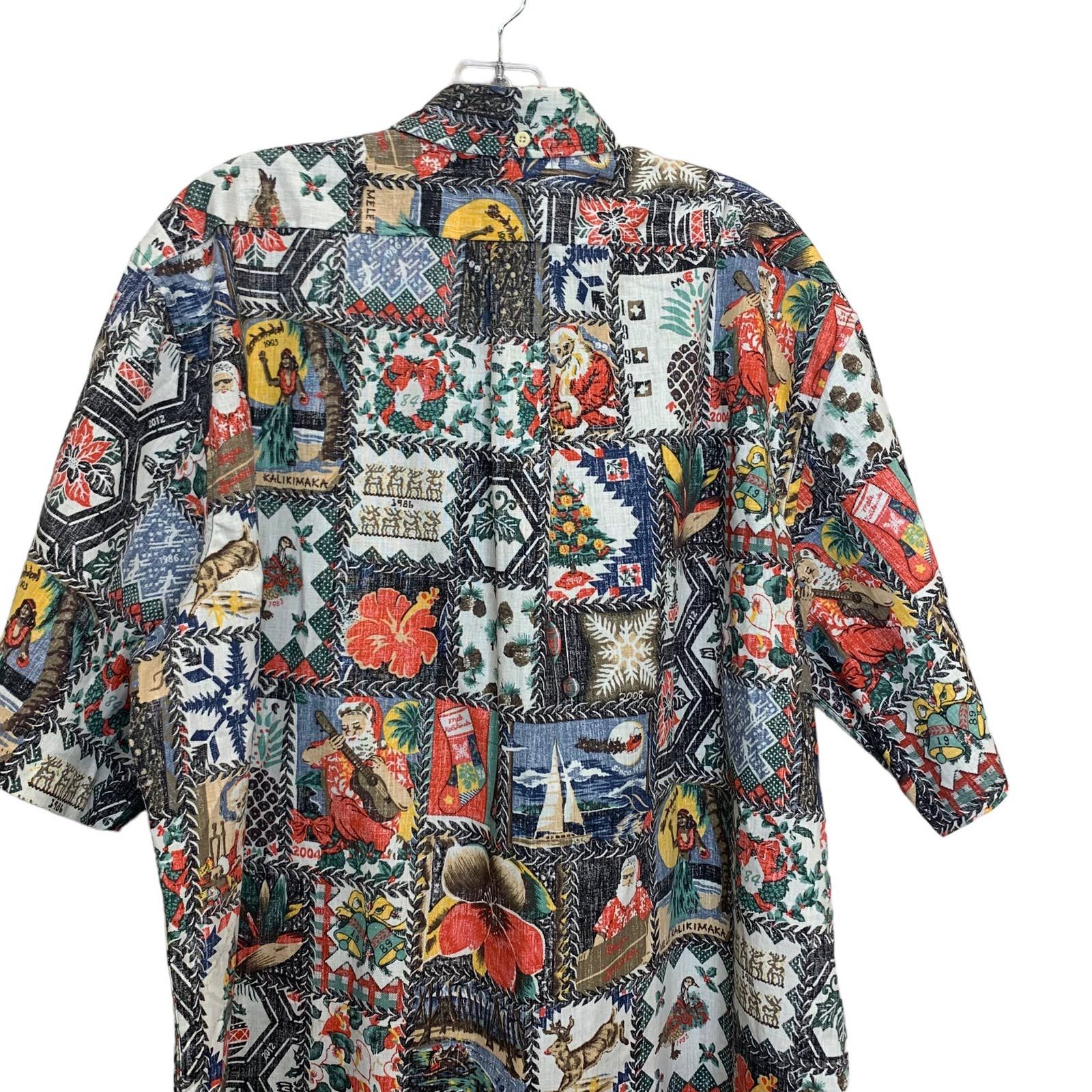Reyn Spooner Reyn Spooner Mele Kalikimaka Hawaiian Shirt Christmas SZ XXL Size US XXL / EU 58 / 5 - 6 Thumbnail